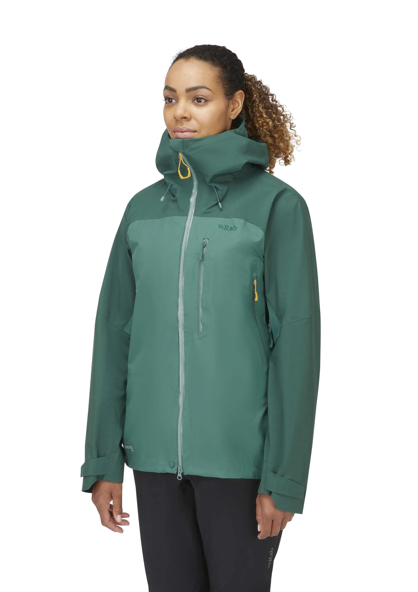Rab Latok Mountain GTX Jacket Wmns Green Slate/Eucalyptus / 16/XL