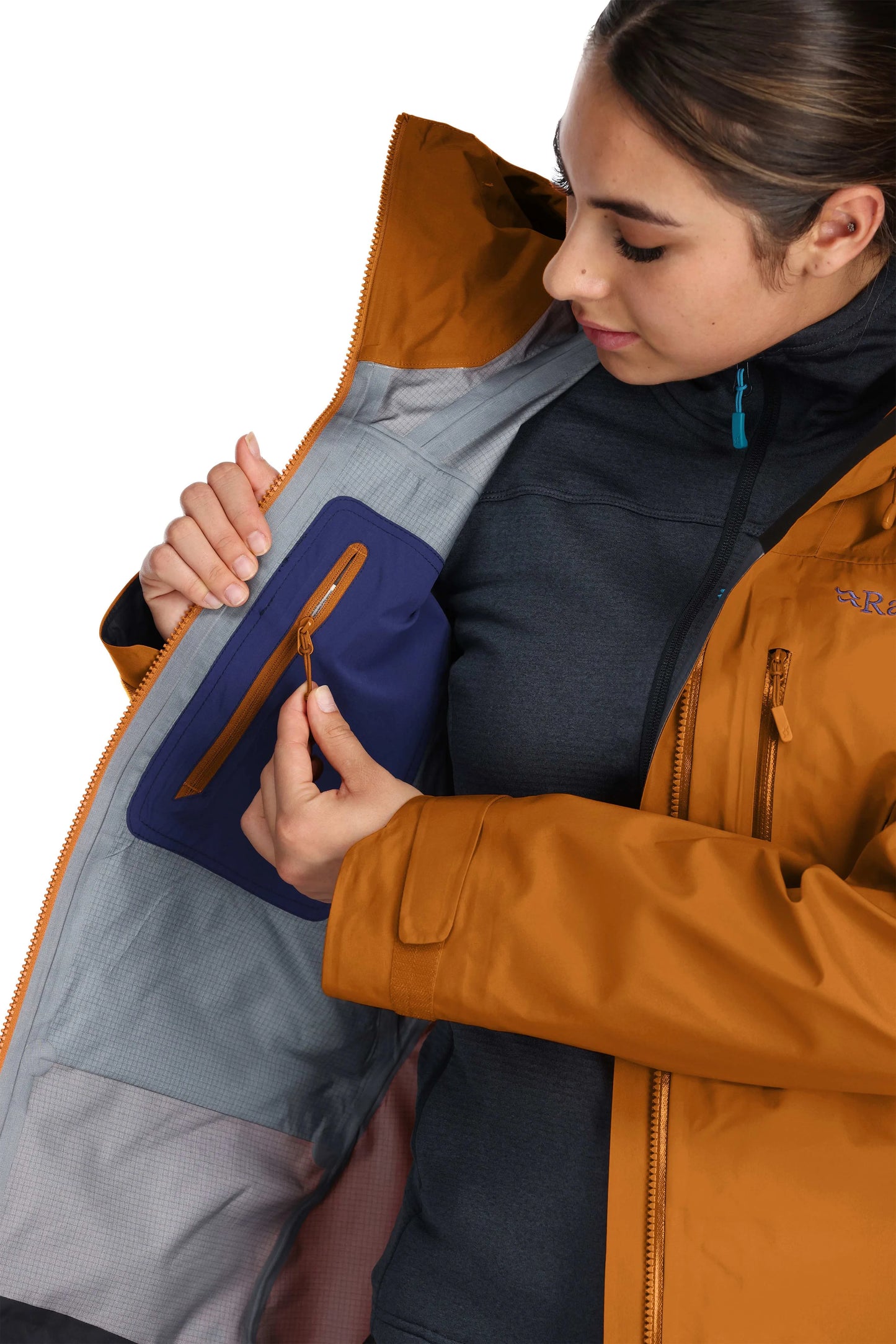Rab Latok Mountain GTX Jacket Wmns Marmalade / 16/XL
