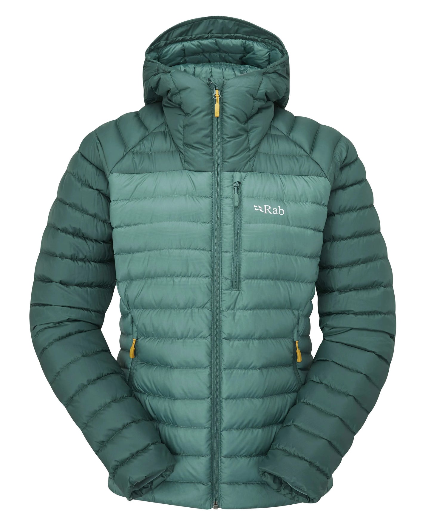 Rab Microlight Alpine Jacket Wmns Green Slate/Eucalyptus / 16/XL