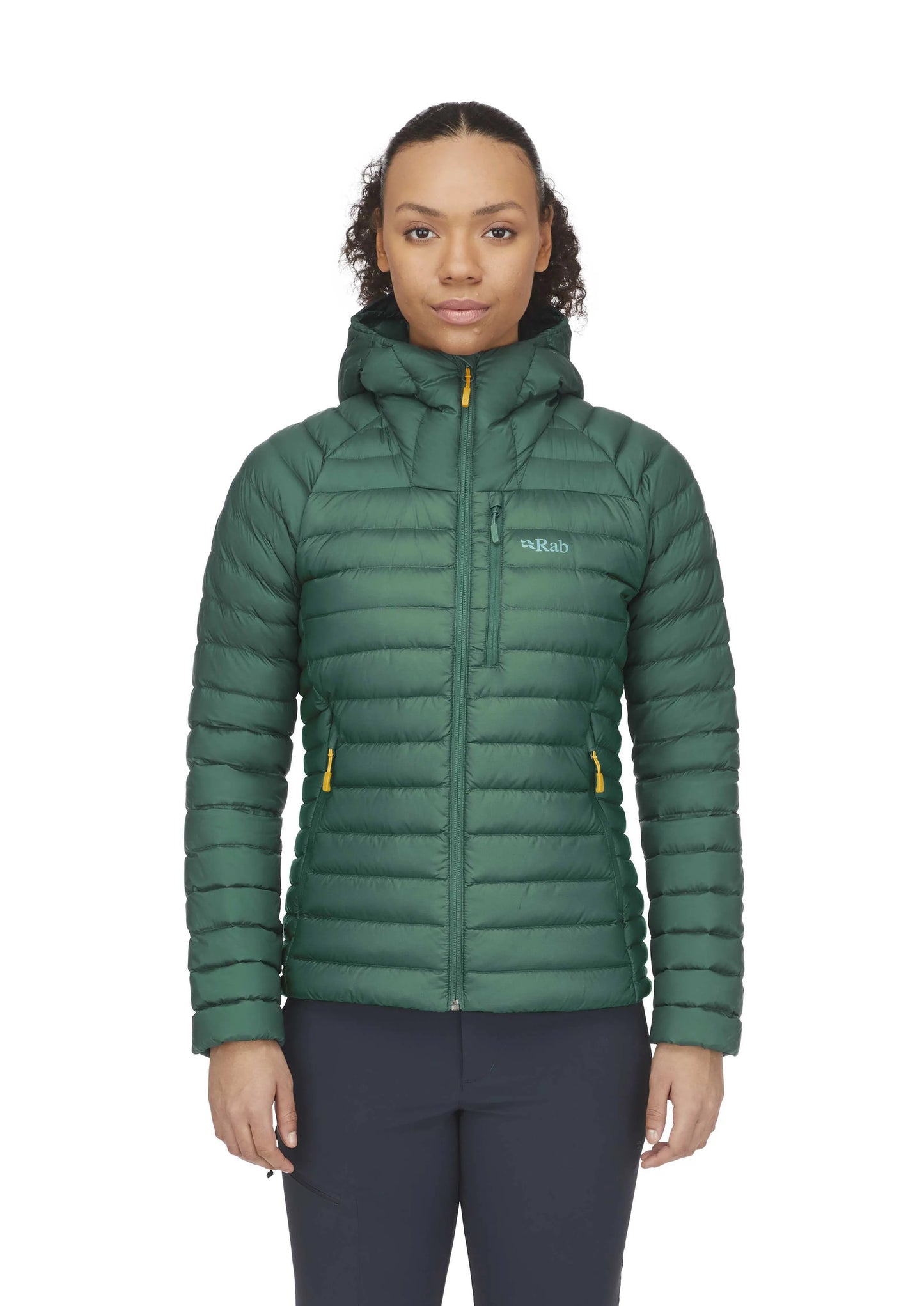 Rab Microlight Alpine Jacket Wmns Green Slate / 16/XL