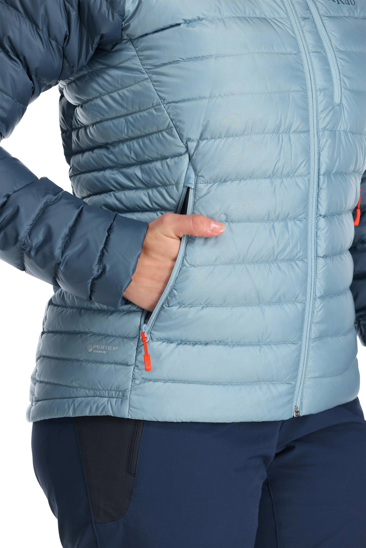 Rab Microlight Alpine Jacket Wmns Orion Blue/Citadel / 18/XXL