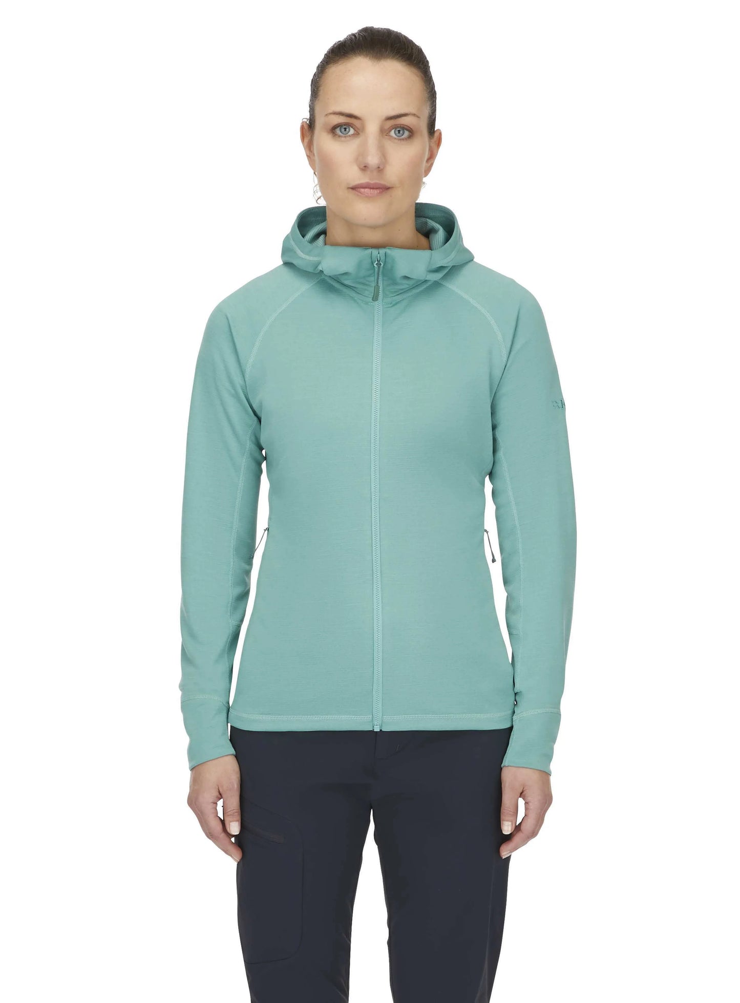 Rab Planar Hoody Wmns Glacier Blue / 16/XL