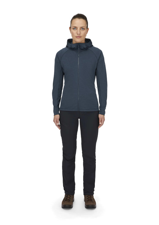 Rab Planar Hoody Wmns Tempest Blue / 16/XL