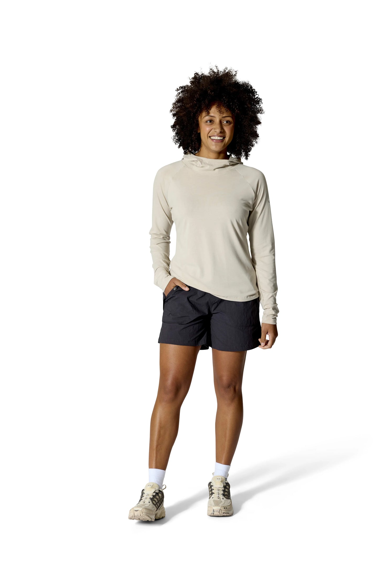 Rab Rivelin Hoody Wmns Pebble / 16/XL
