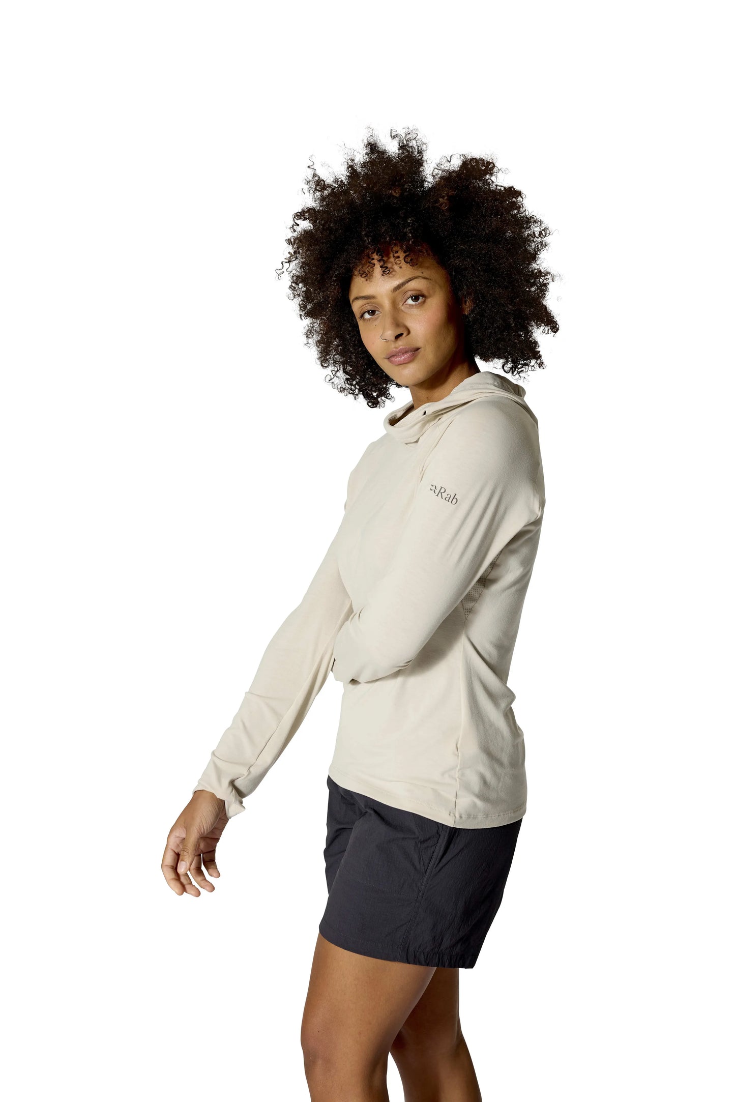 Rab Rivelin Hoody Wmns Pebble / 16/XL