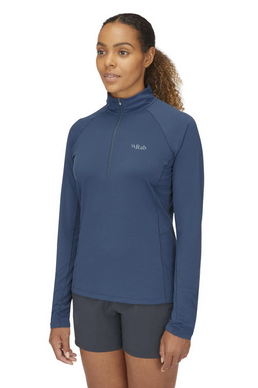 Rab Sonic LS Zip Wmns Tempest Blue / 16/XL