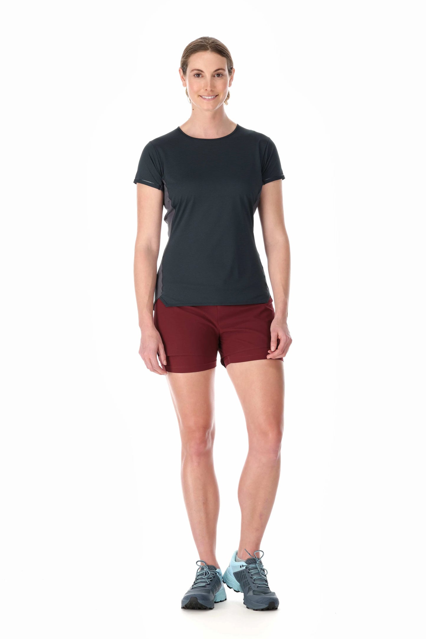 Rab Sonic Ultra Tee Wmns Beluga/Graphene / 16/XL