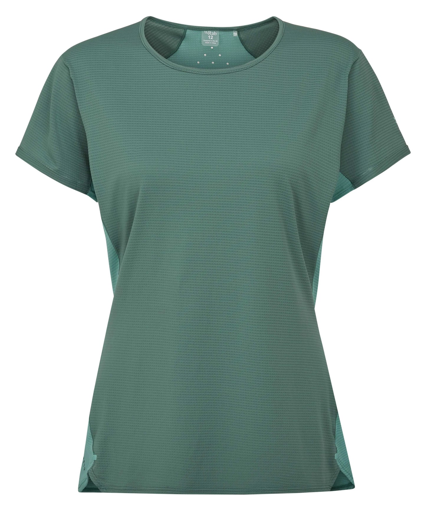 Rab Sonic Ultra Tee Wmns Eucalyptus/Glacier Blue / 16/XL