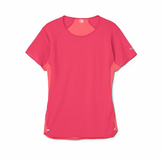 Rab Sonic Ultra Tee Wmns Watermelon/Hibiscus / 16/XL