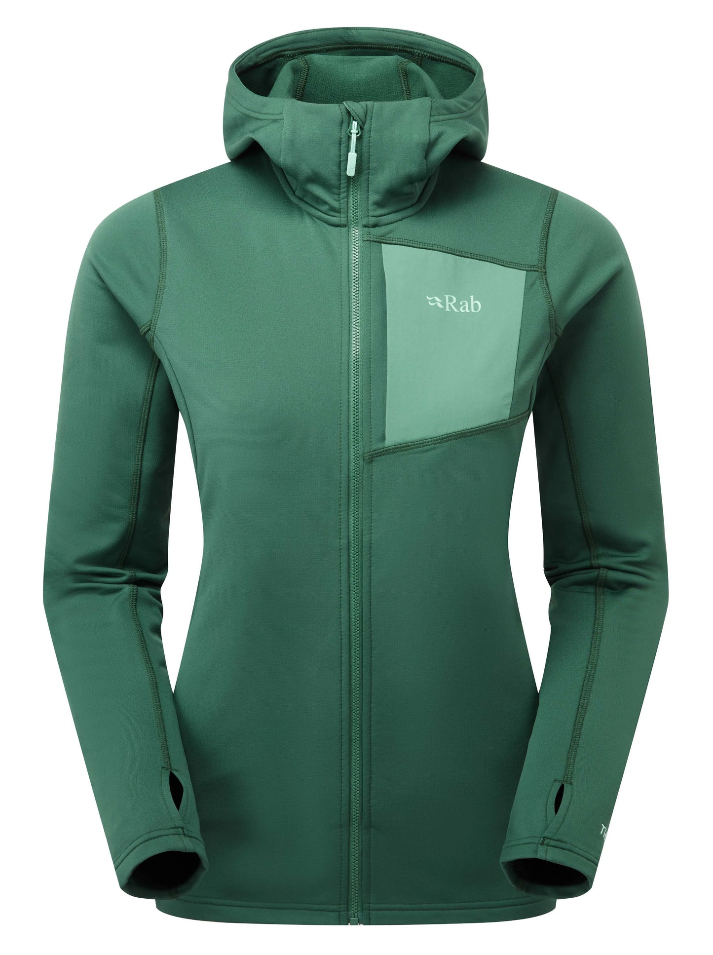 Rab Superflux Hoody Wmns Green Slate / 16/XL