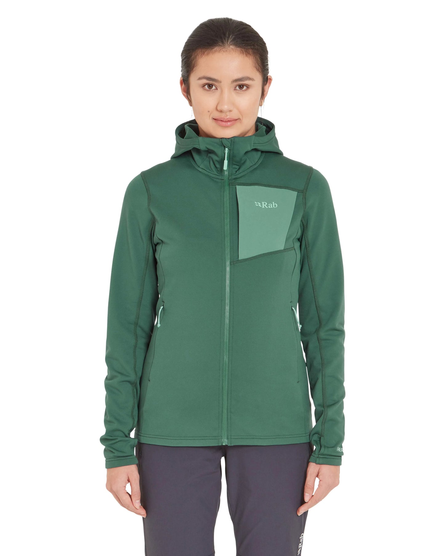 Rab Superflux Hoody Wmns Green Slate / 16/XL