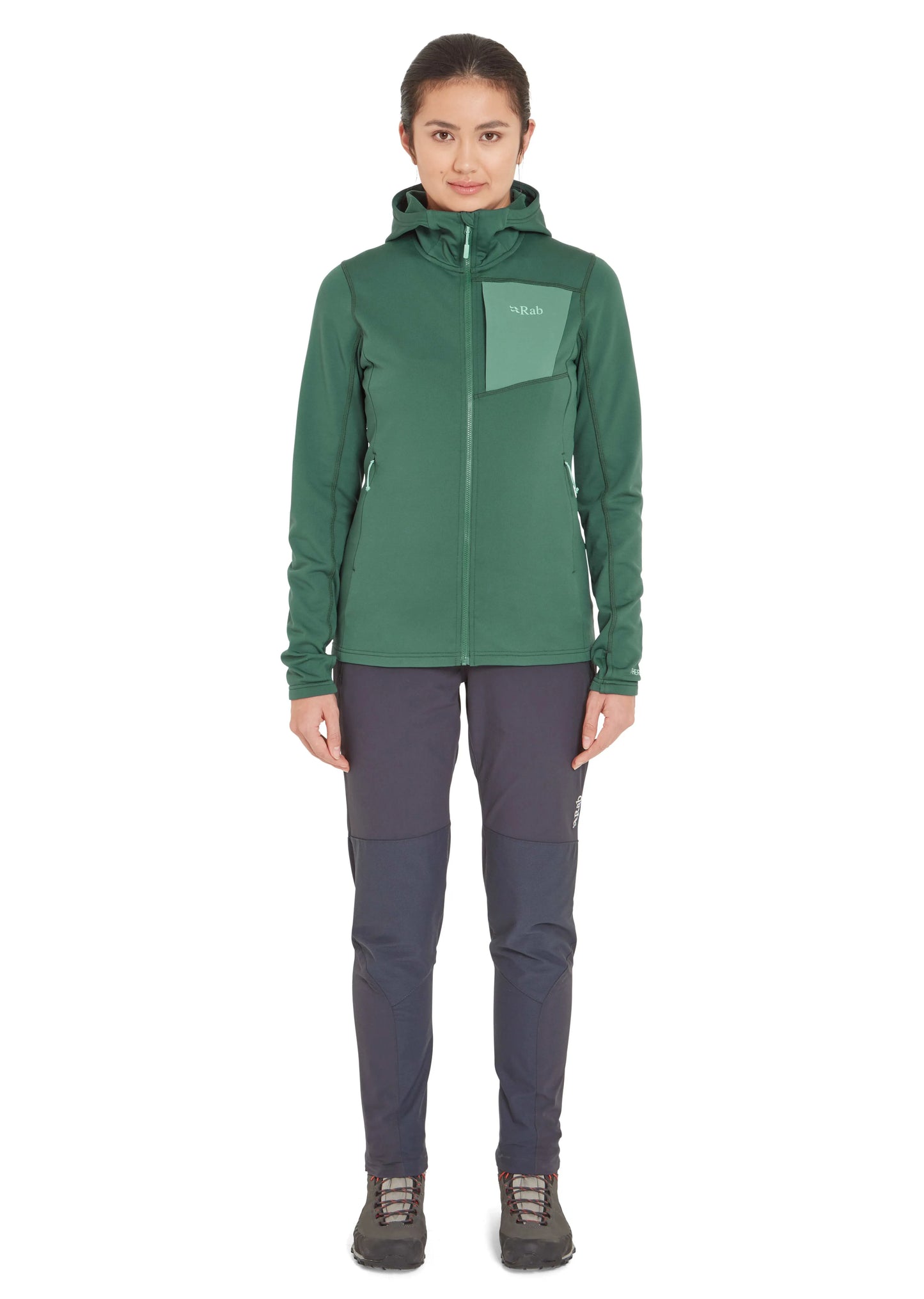 Rab Superflux Hoody Wmns Green Slate / 16/XL