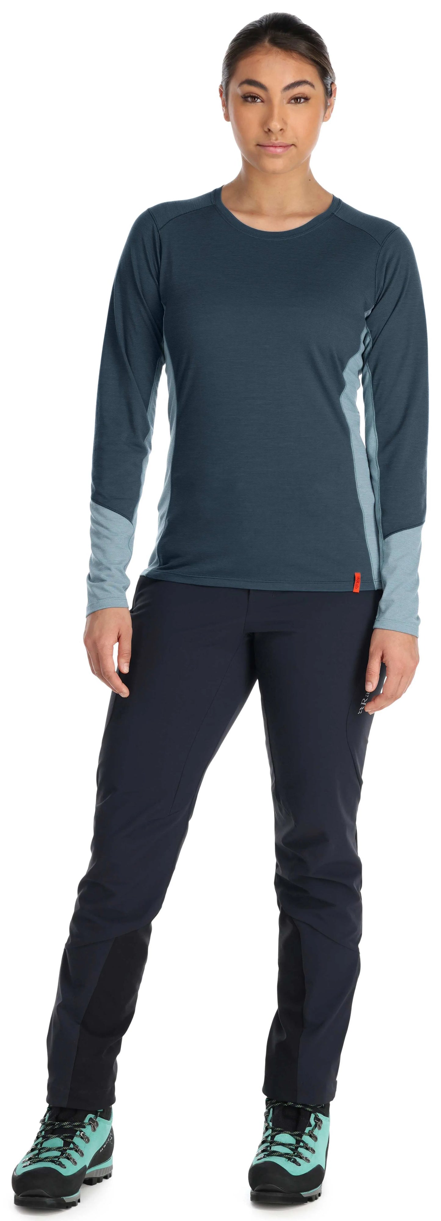 Rab Syncrino Base LS Tee Wmns Orion Blue / 16/XL