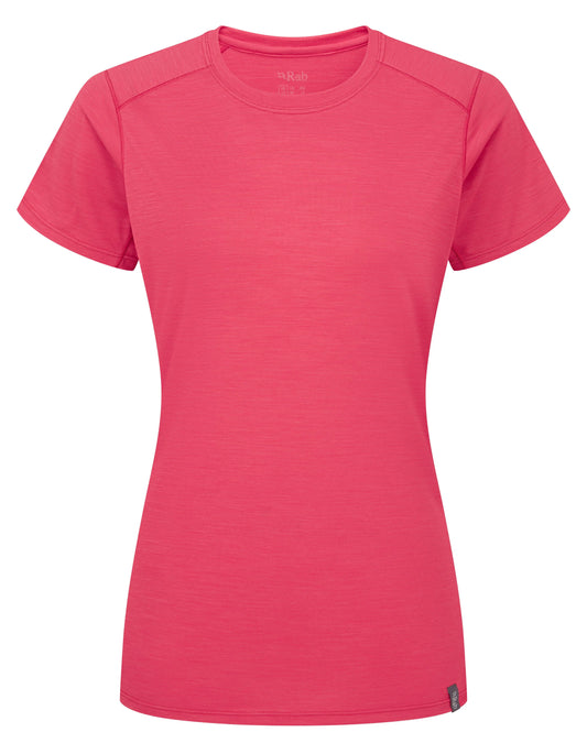 Rab Syncrino Base Tee Wmns Watermelon / 16/XL
