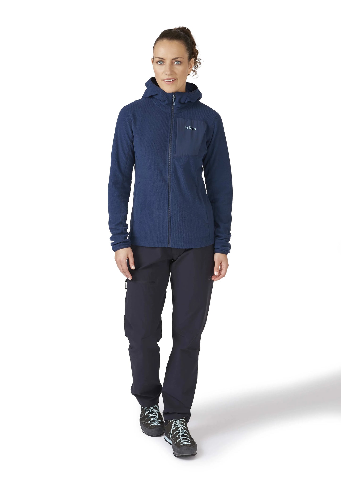 Rab Tecton Hoody Wmns Deep Ink / 16/XL