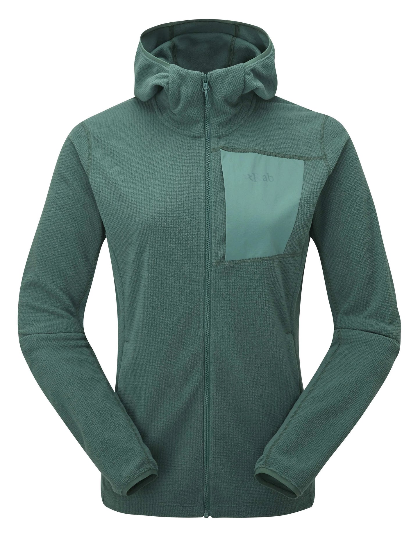 Rab Tecton Hoody Wmns Green Slate / 16/XL