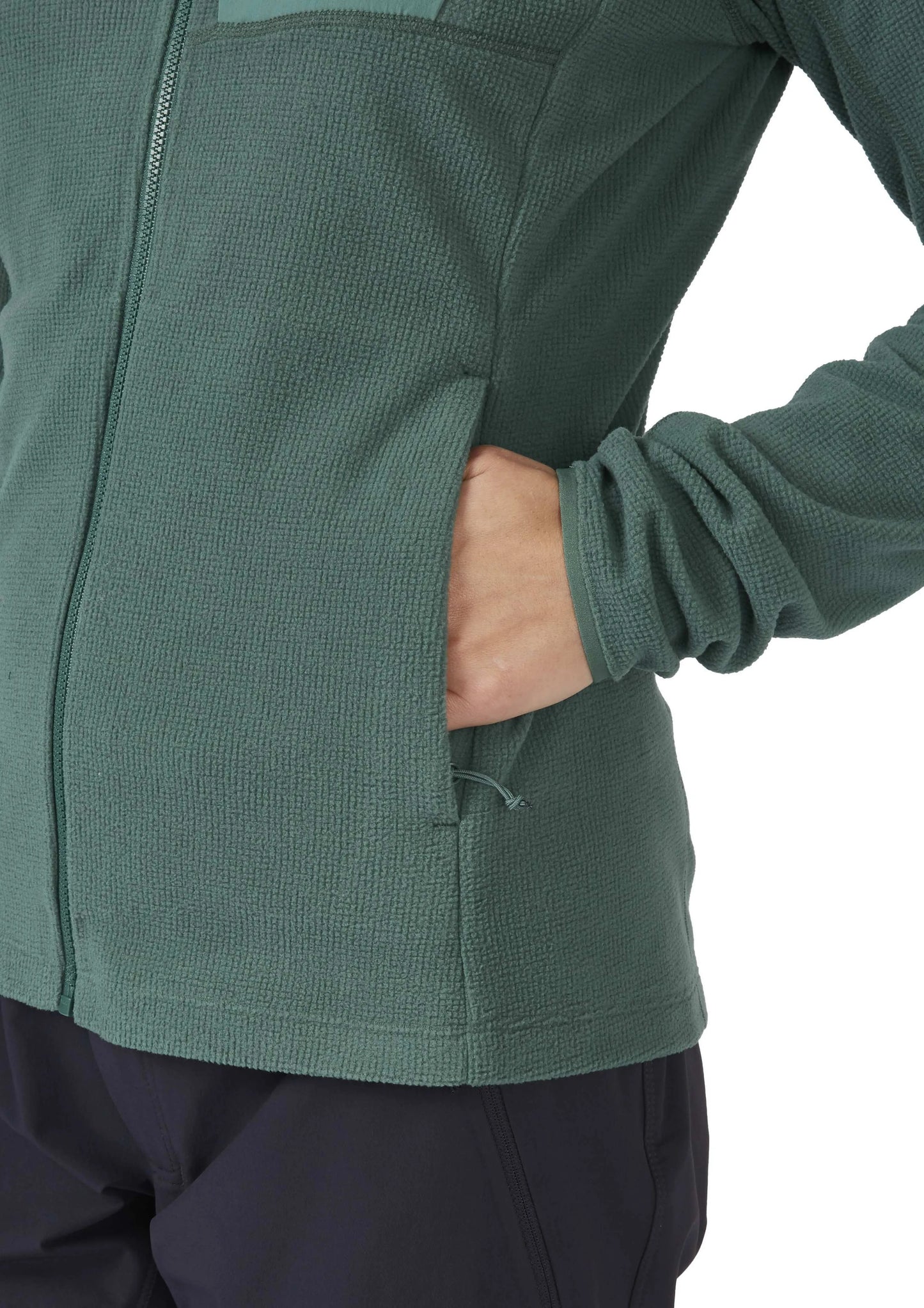 Rab Tecton Hoody Wmns Green Slate / 16/XL