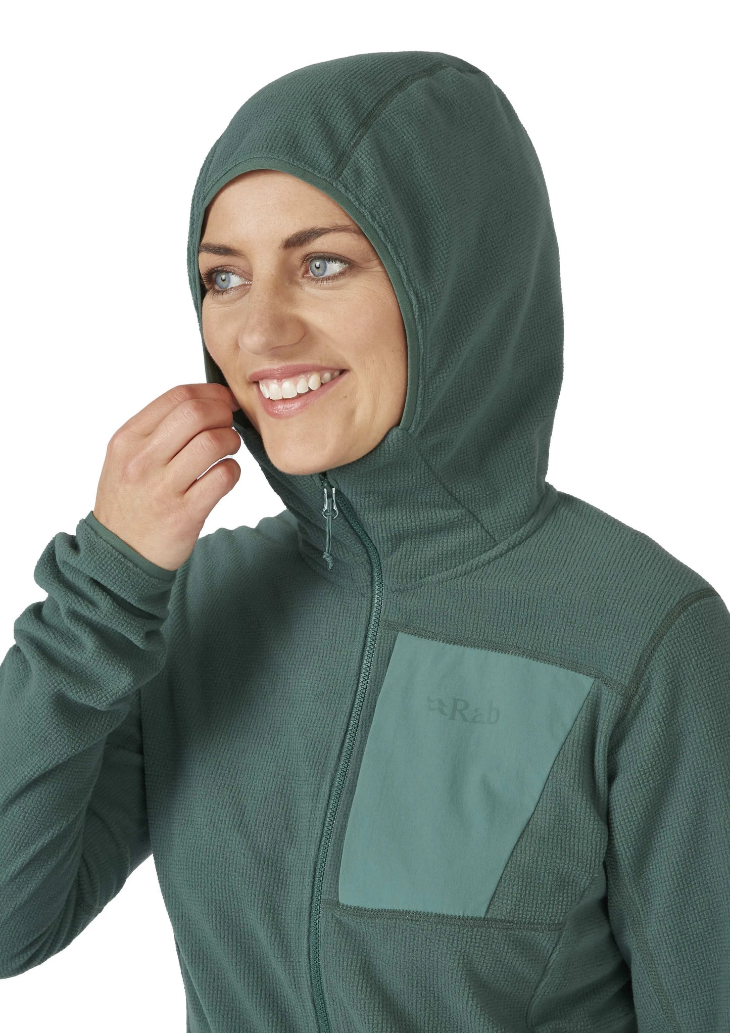 Rab Tecton Hoody Wmns Green Slate / 16/XL