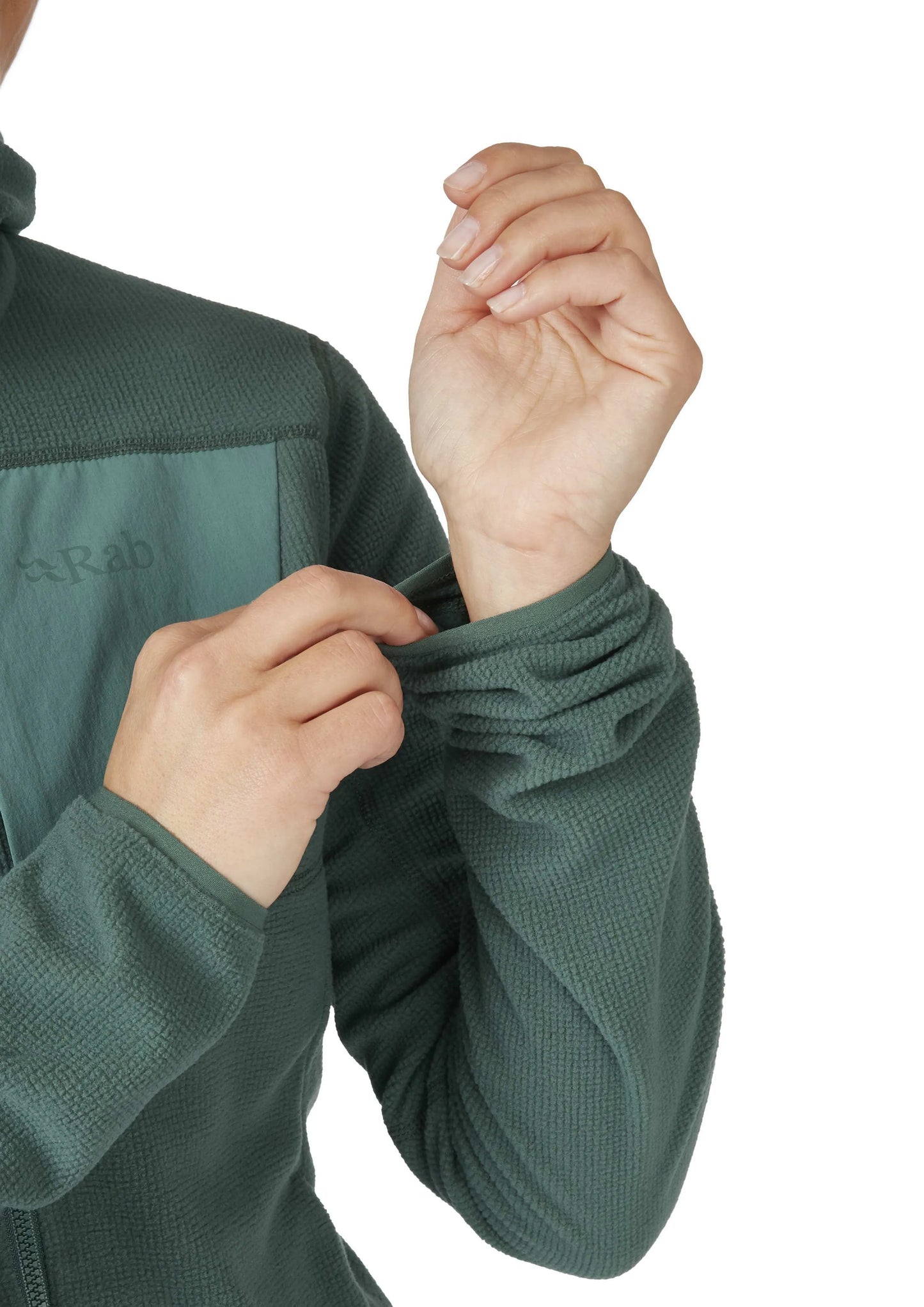 Rab Tecton Hoody Wmns Green Slate / 16/XL