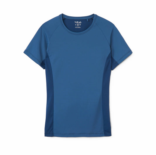 Rab Trail Tee Wmns Orion Blue/Tempest Blue / 16/XL
