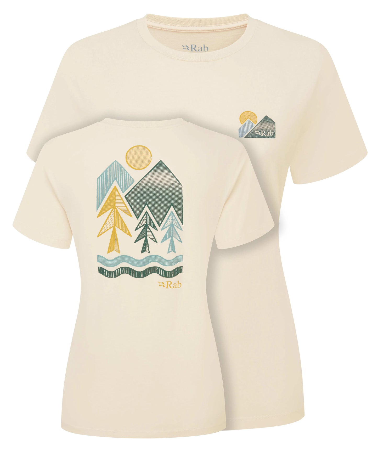 Rab Tuku Vista Tee Wmns Ecru / 16/XL