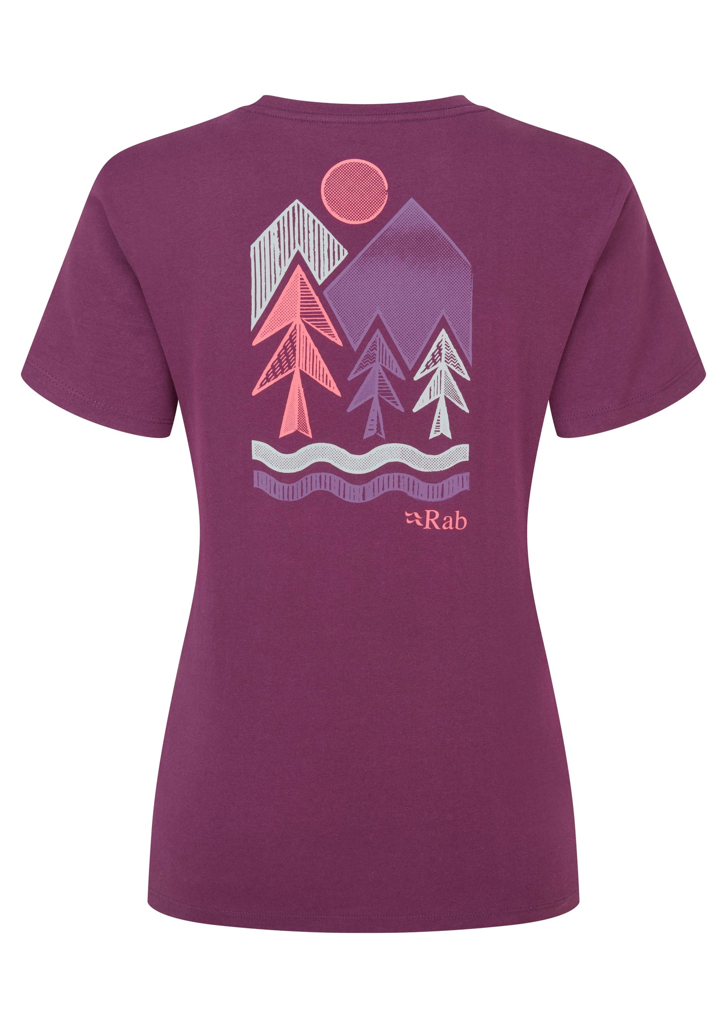 Rab Tuku Vista Tee Wmns Mulberry / 16/XL