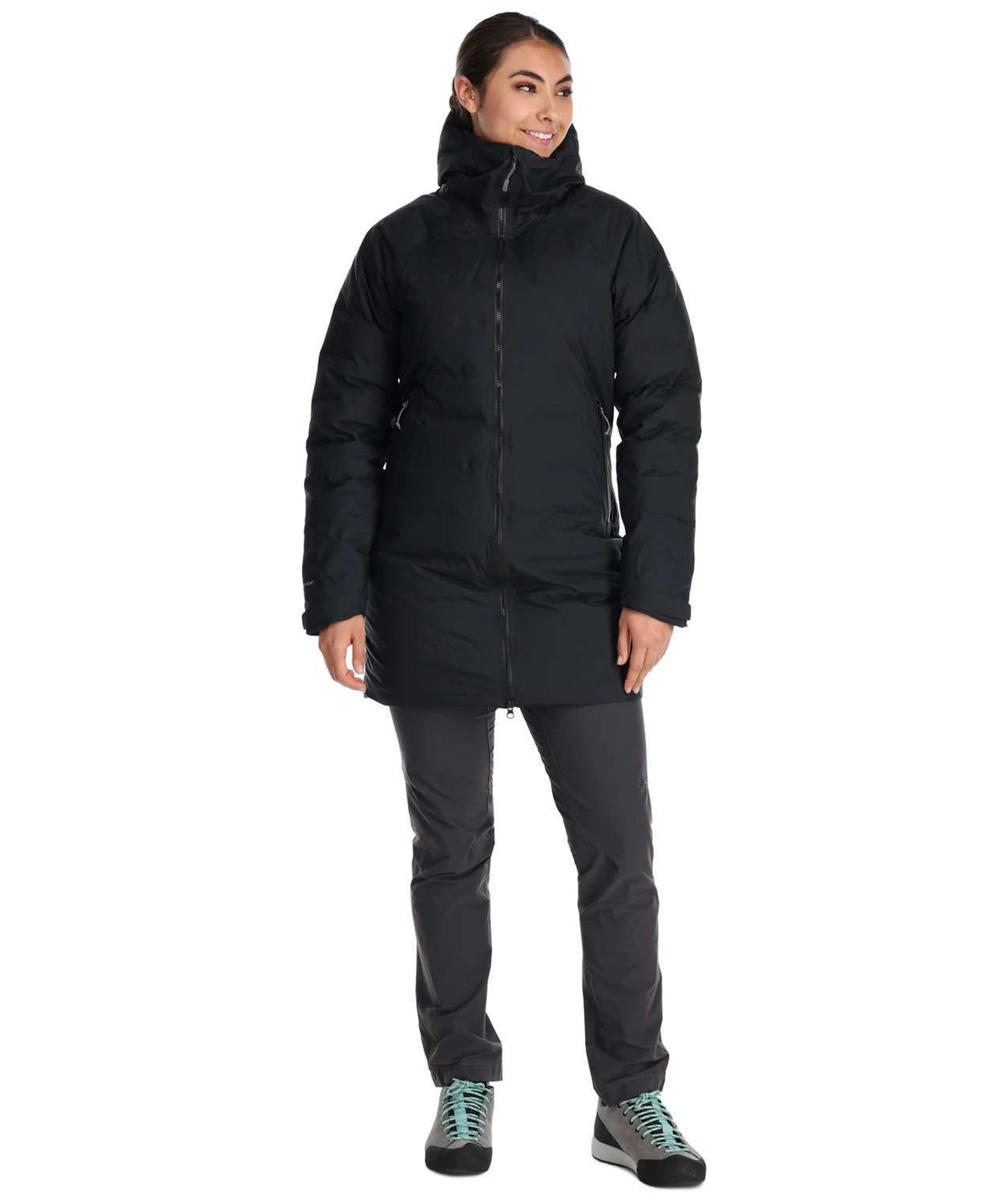 Rab Valiance Parka Wmns Black / 16/XL