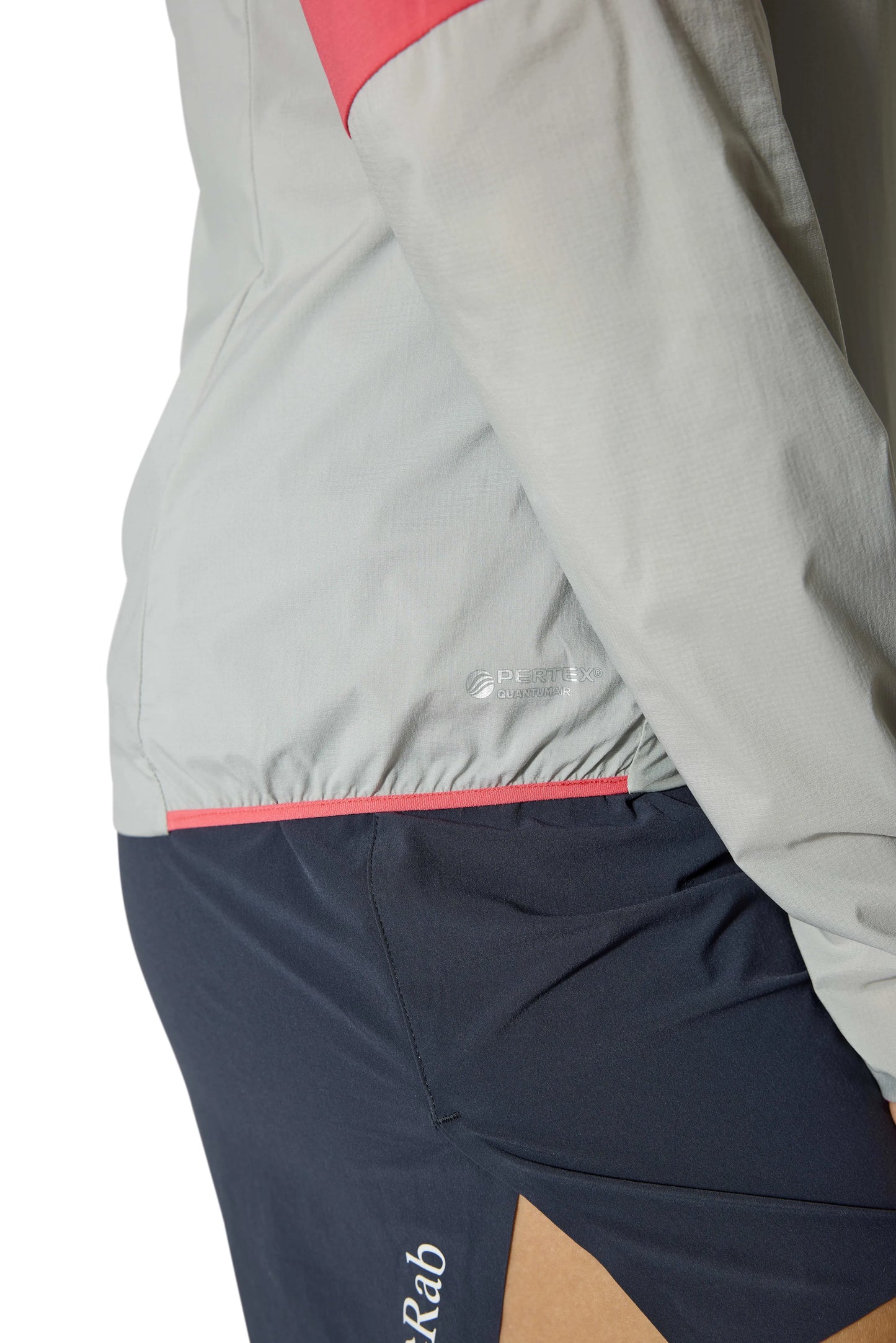 Rab Windveil Jacket Wmns Hibiscus/Light Zinc / 16/XL