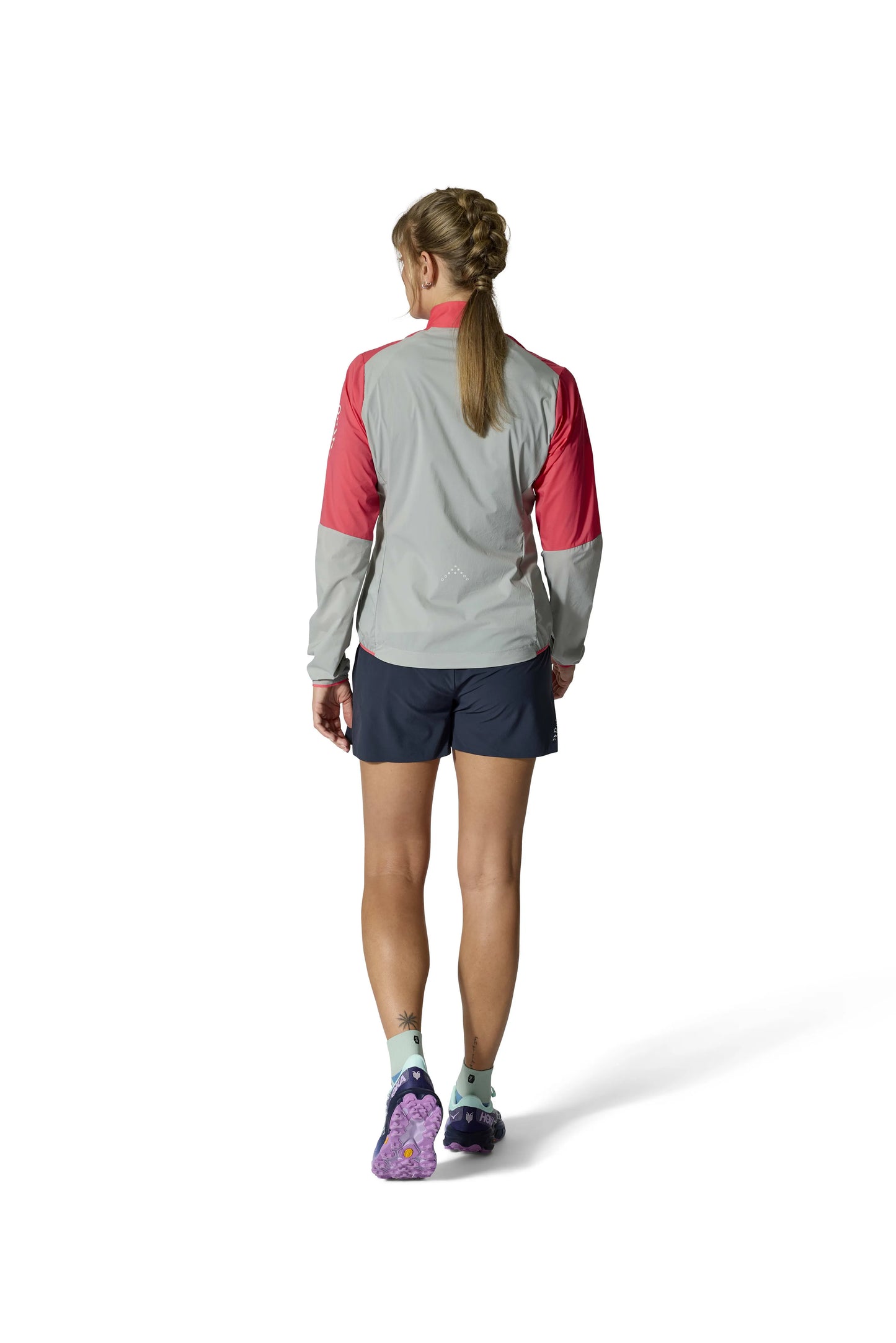 Rab Windveil Jacket Wmns Hibiscus/Light Zinc / 16/XL
