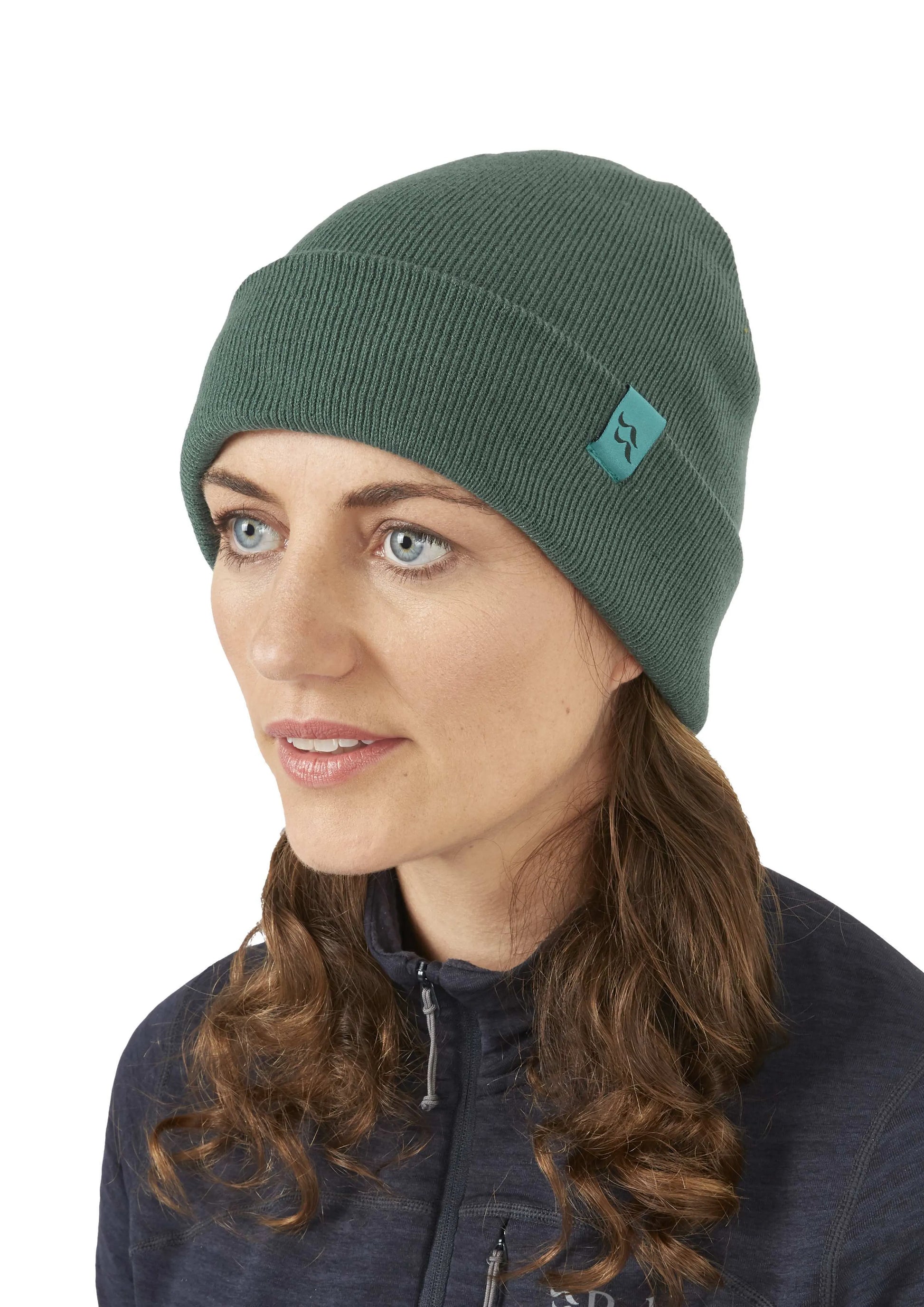 Rab Adzuki Beanie Green Slate/Glacier Blue / ONE