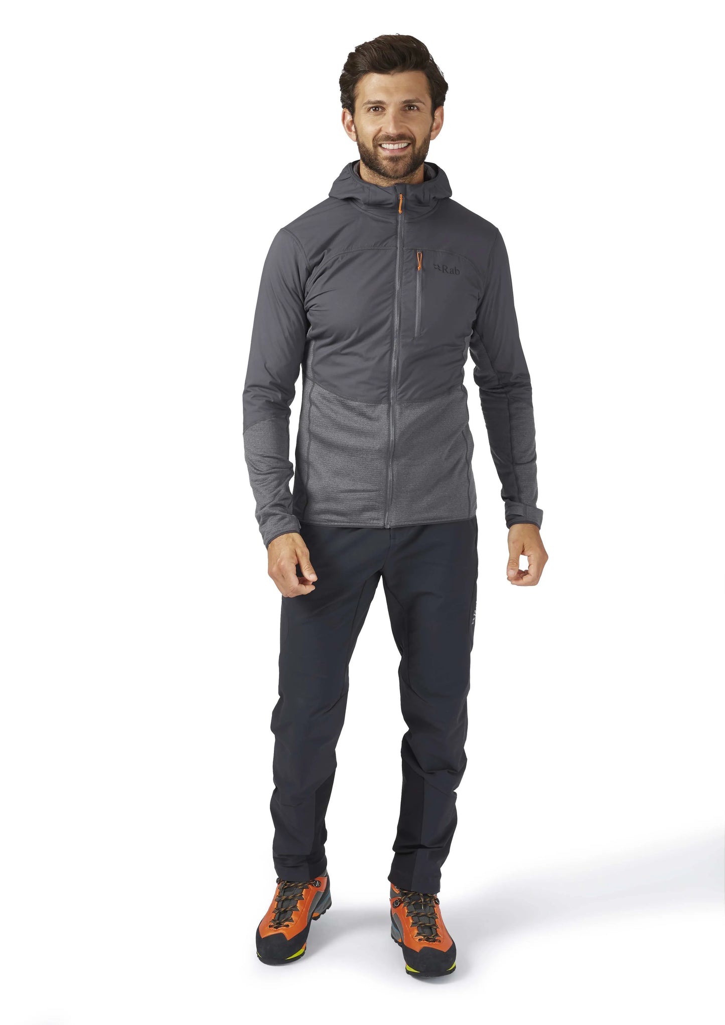 Rab Ascendor Summit Hoody FZ Graphene / XXL