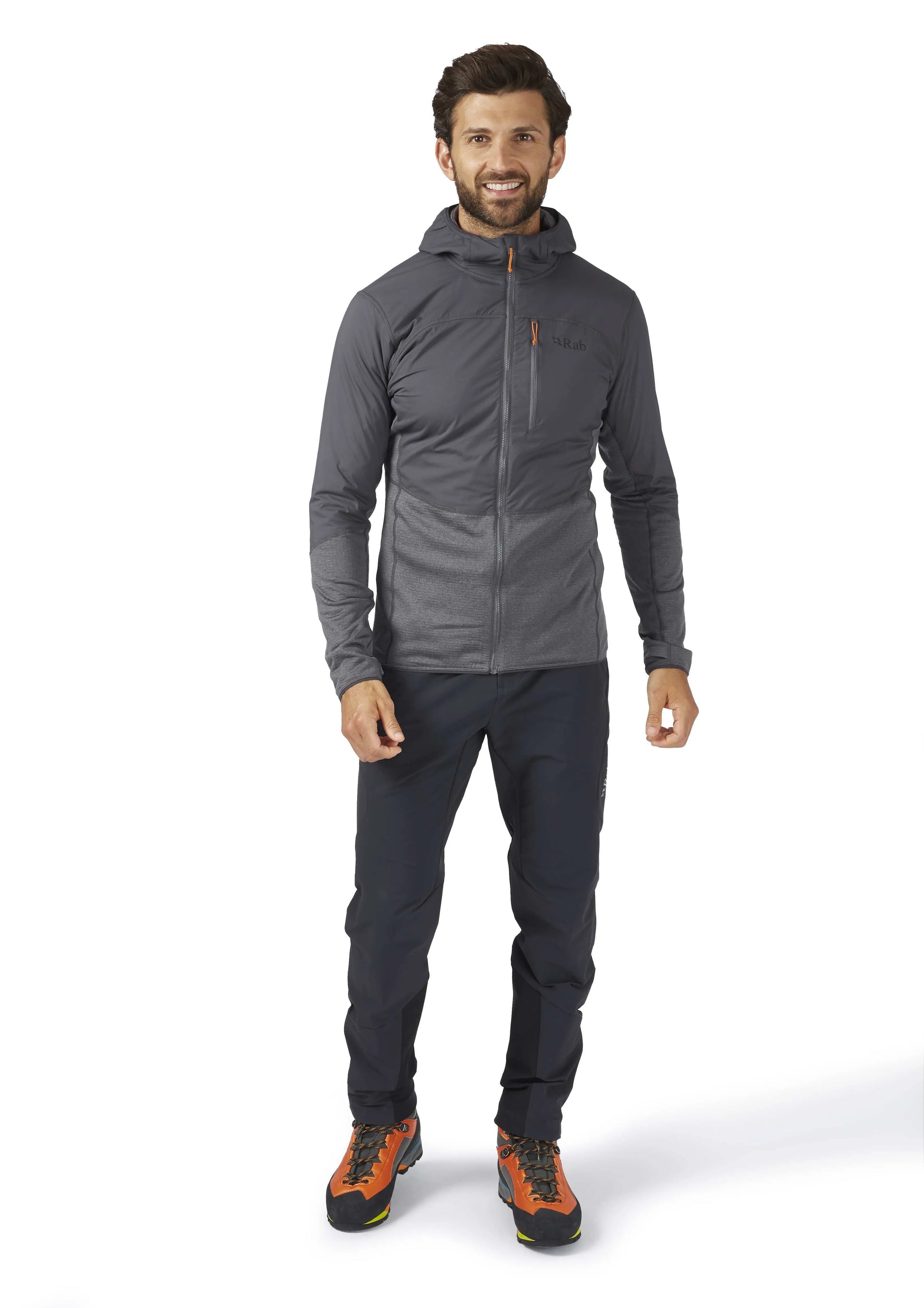 Rab Ascendor Summit Hoody FZ Graphene / XXL