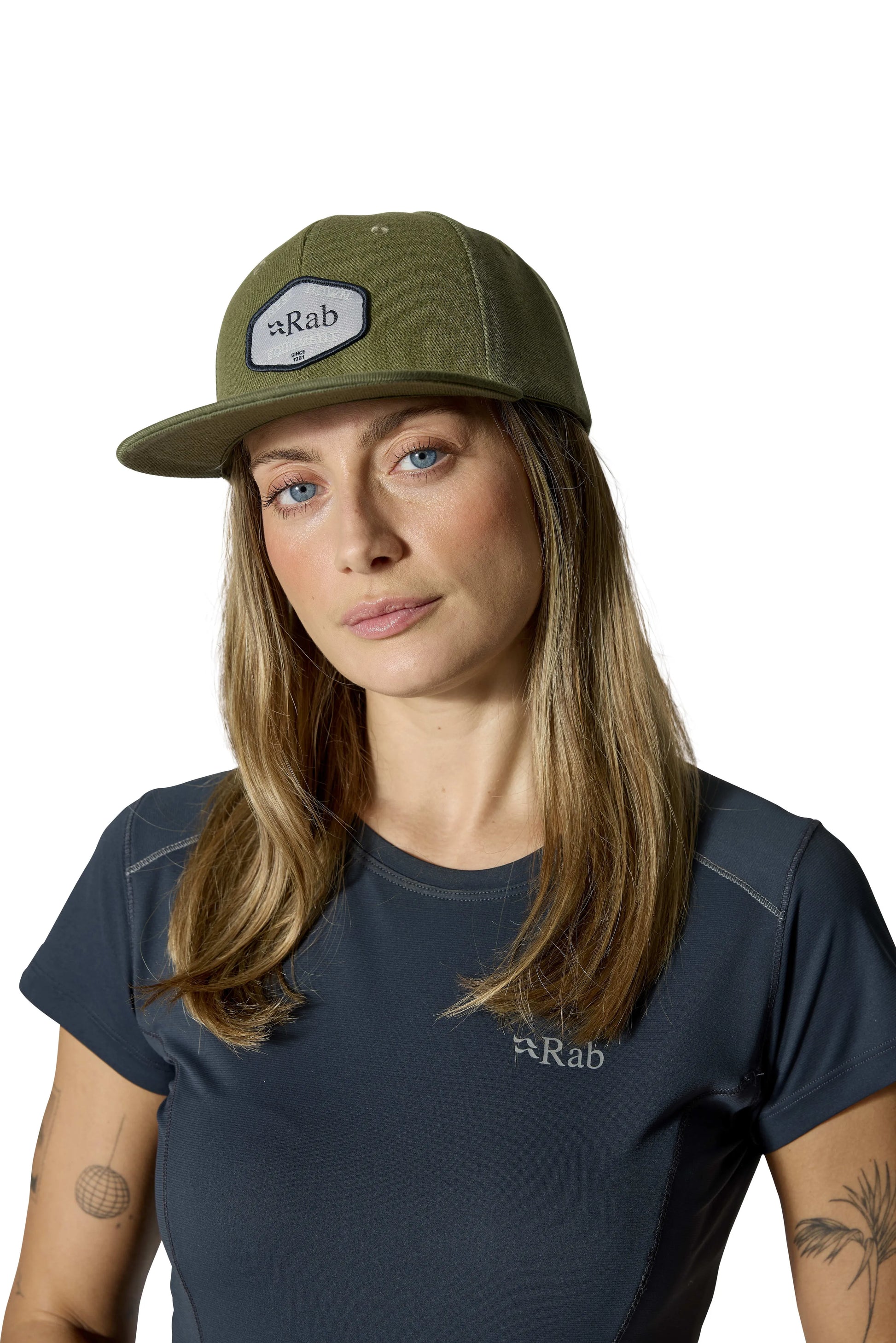 Rab Axion Badge Cap Army/Light Khaki / ONE