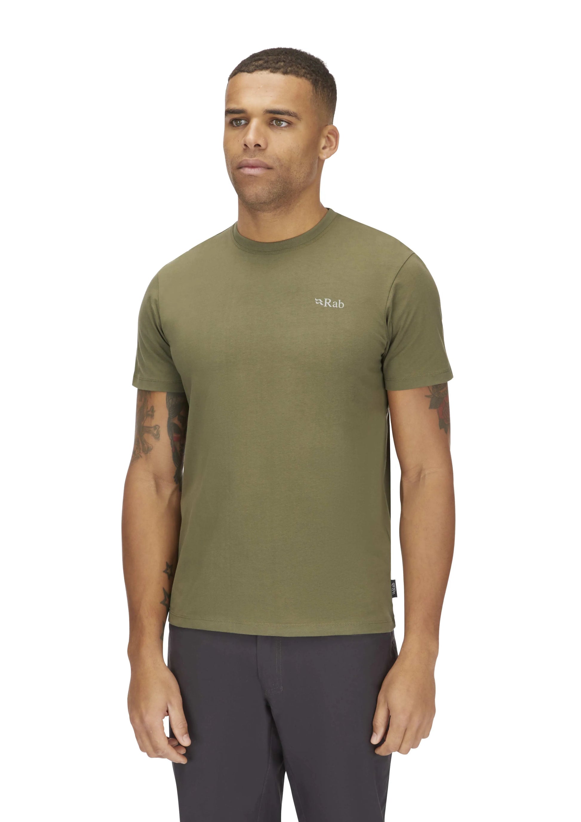 Rab Basecamp 3 Peaks Tee Light Khaki / XXL