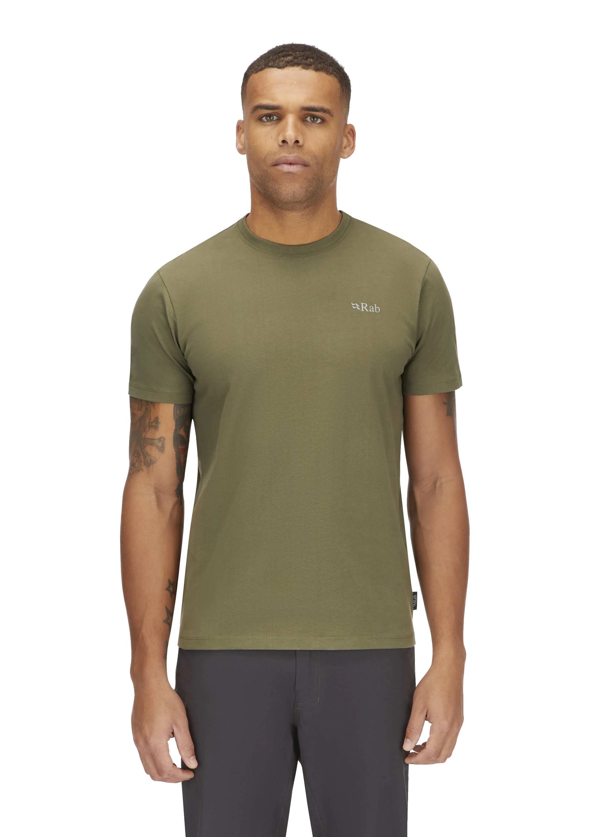 Rab Basecamp 3 Peaks Tee Light Khaki / XXL