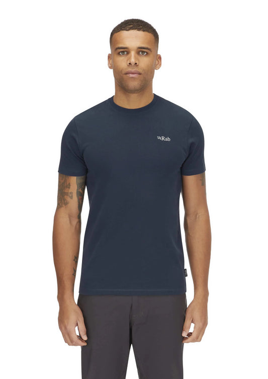 Rab Basecamp 3 Peaks Tee Tempest Blue / XXL