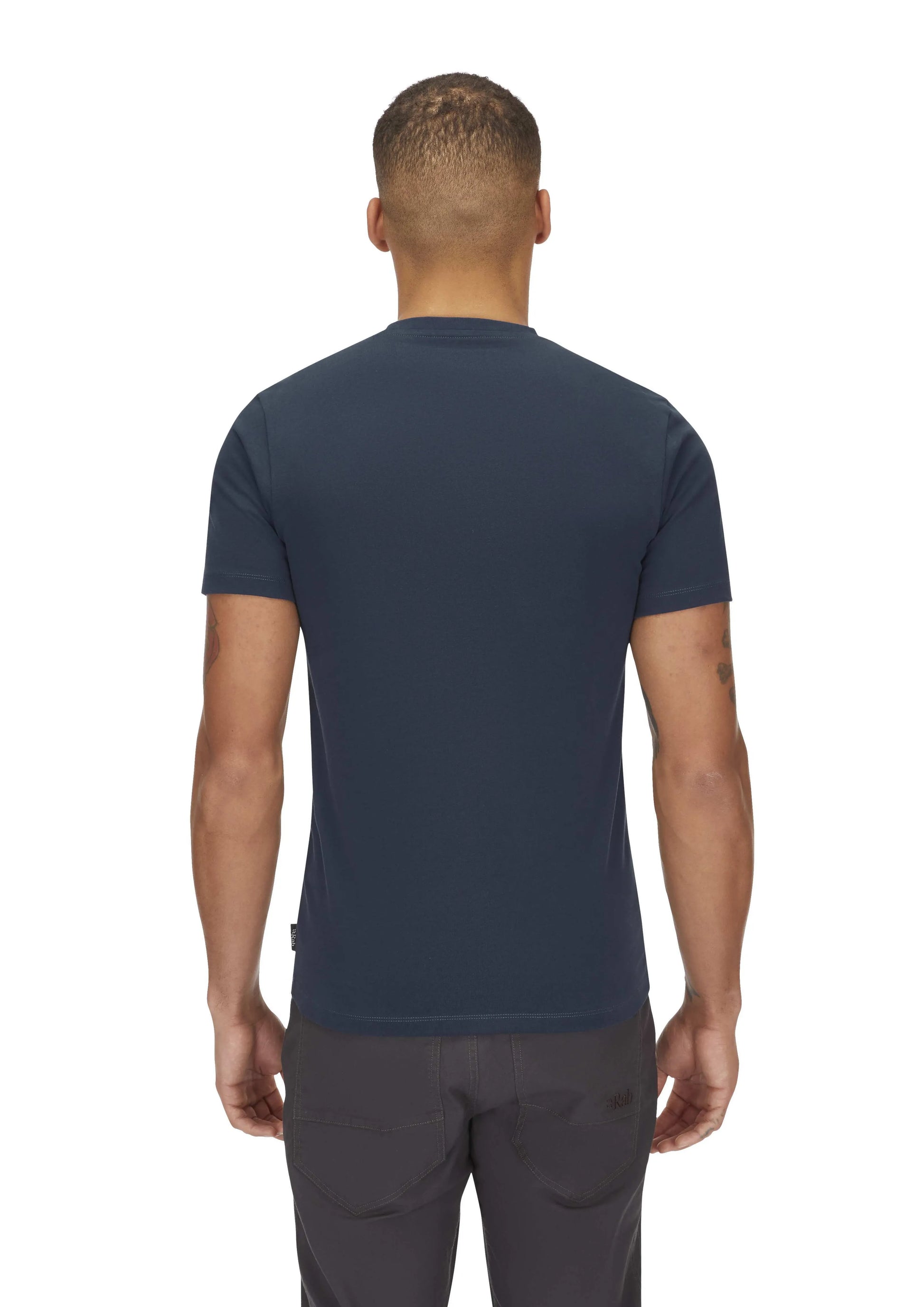 Rab Basecamp Logo Badge Tee Tempest Blue / XXL