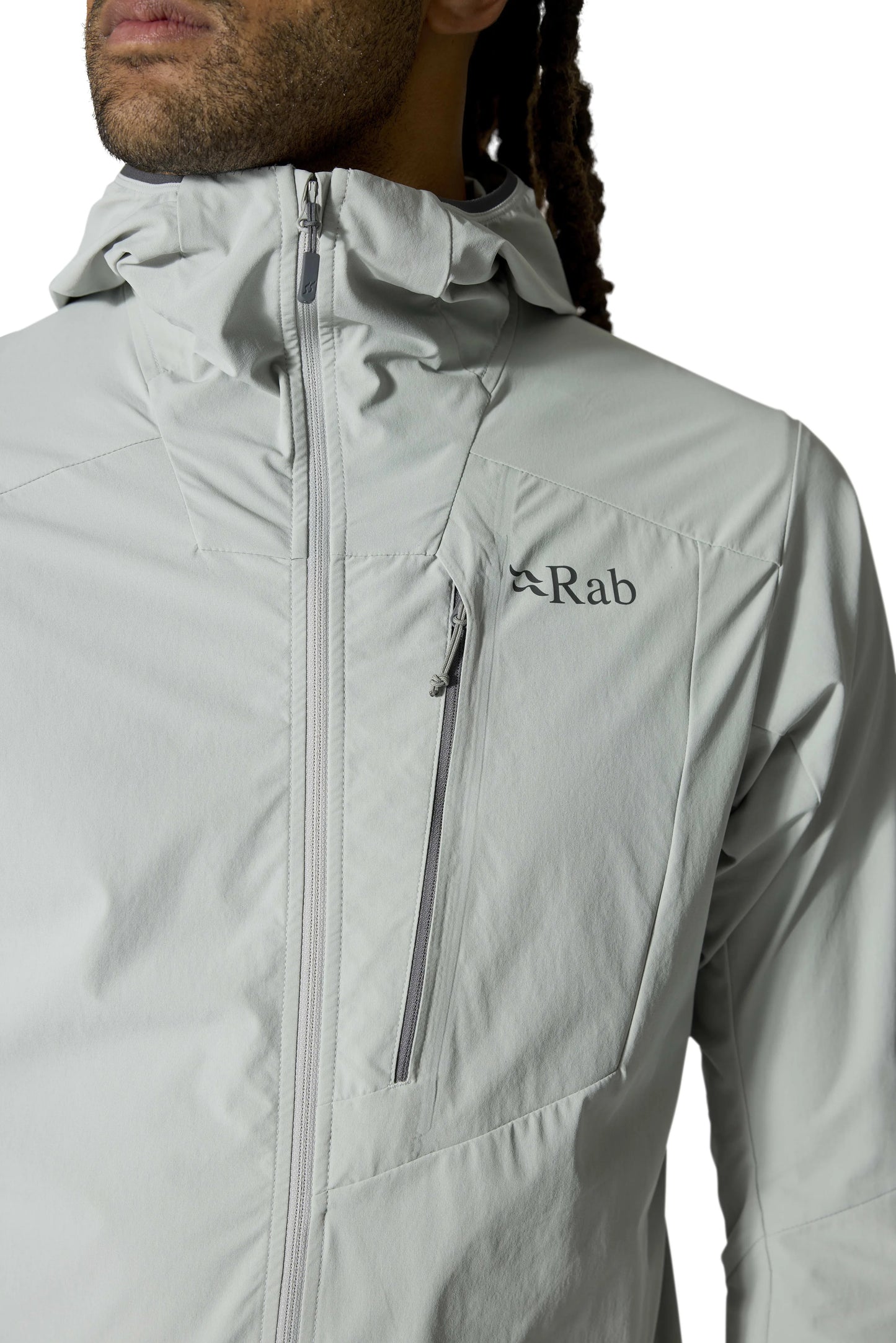 Rab Borealis Alpine Hoody Light Zinc / XXL