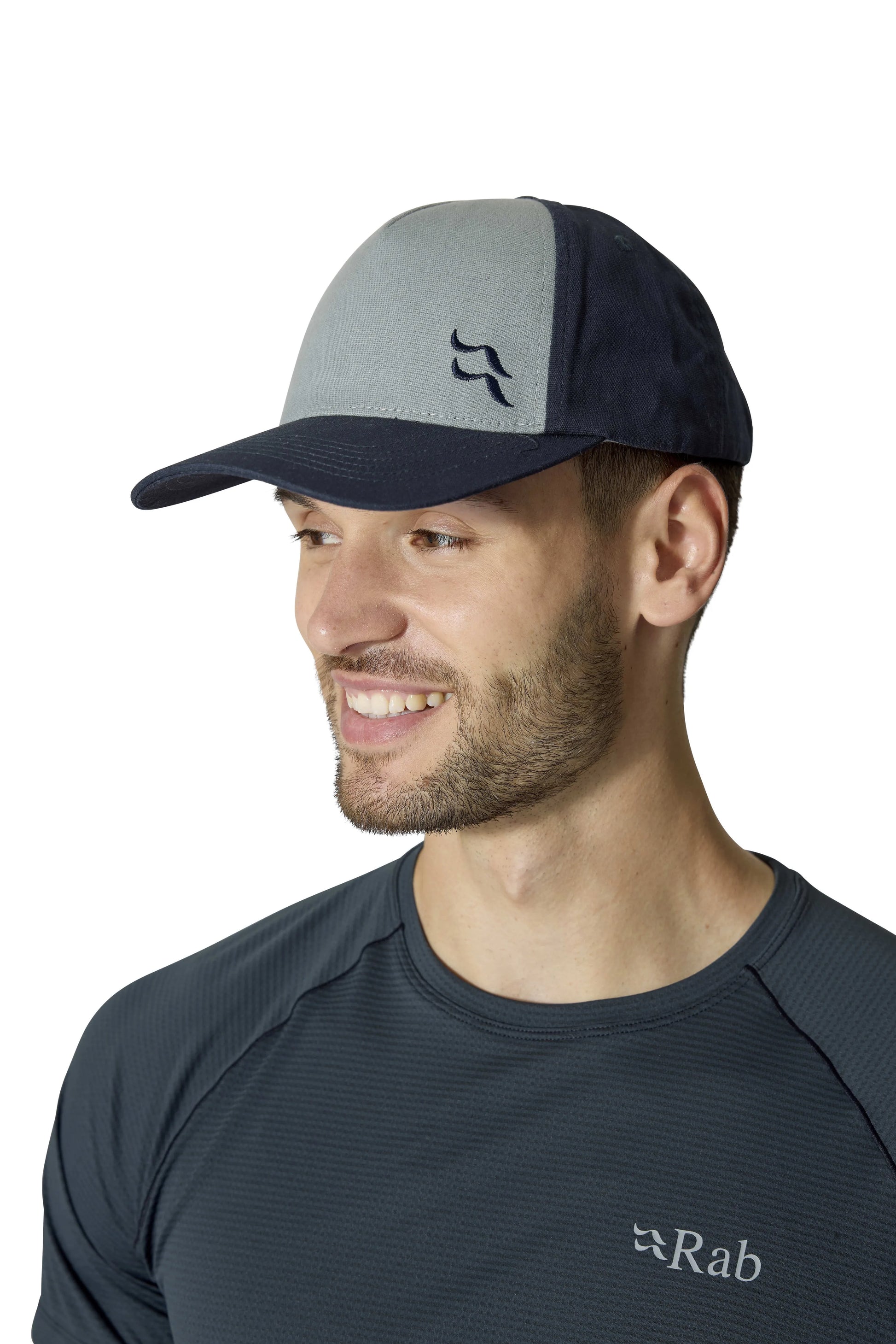 Rab Calet Embroidery Cap Anthracite/Light Zinc / ONE
