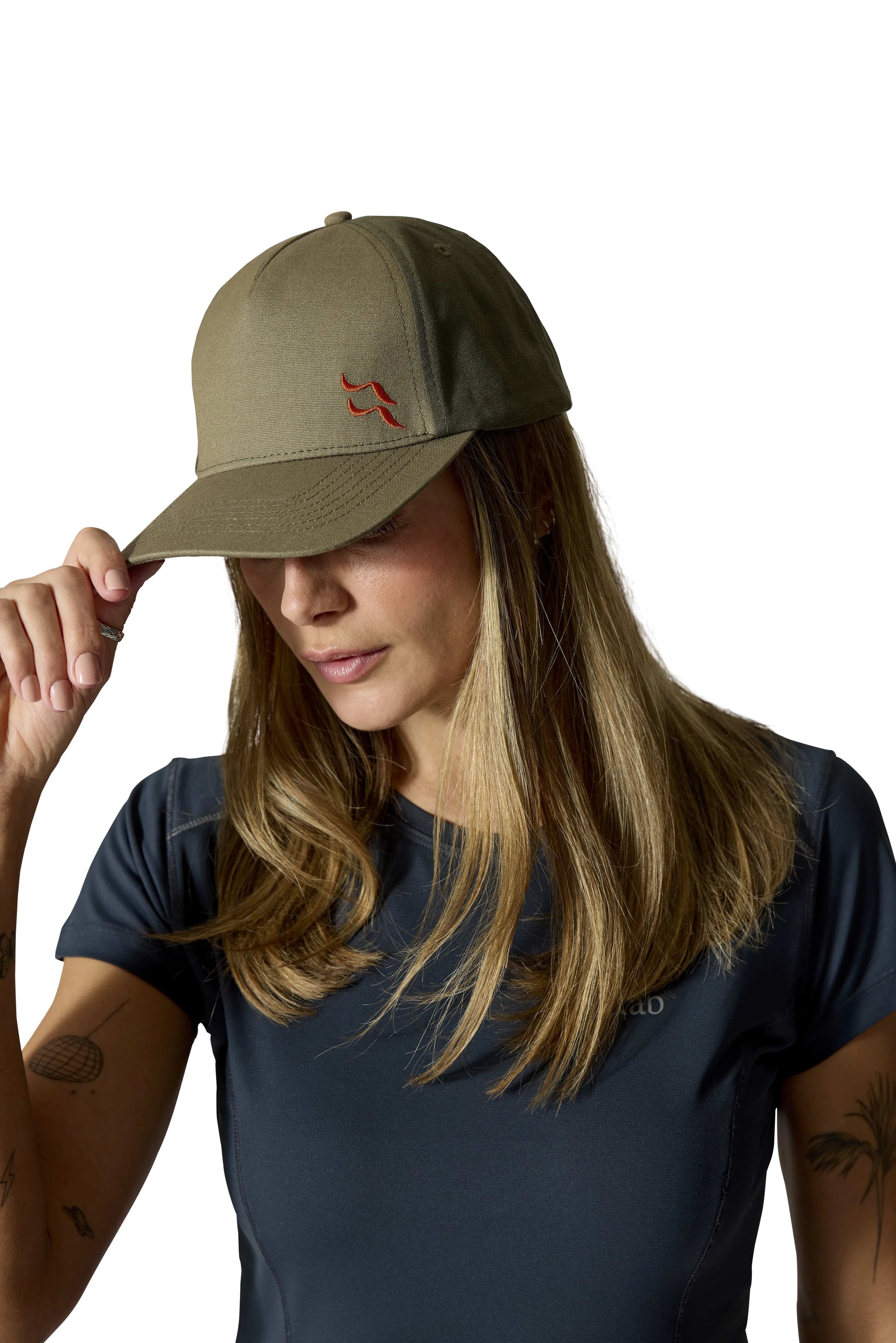 Rab Calet Embroidery Cap Army/Light Khaki / ONE