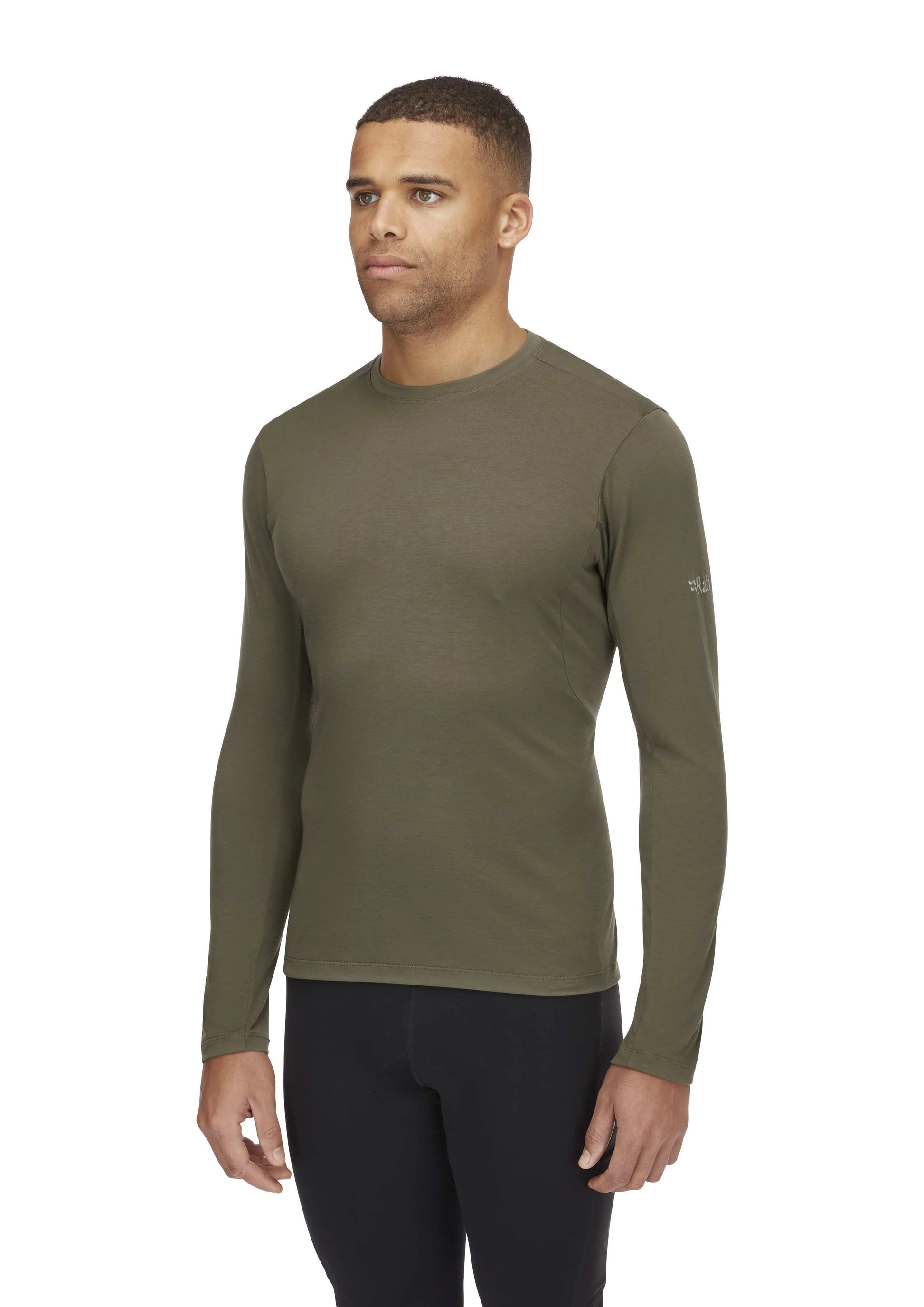 Rab Cinder Crimp LS Tee Light Khaki / XXL