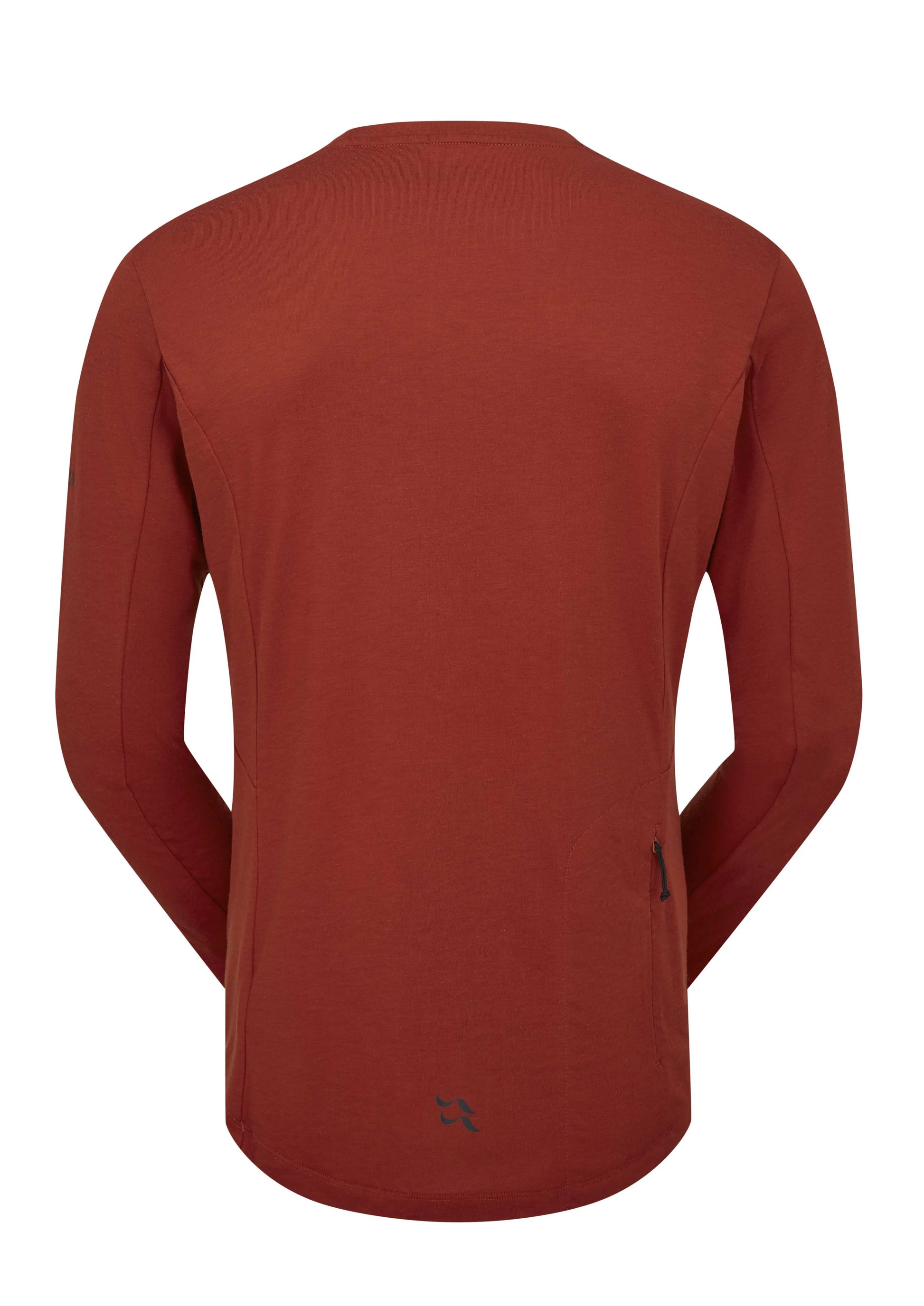 Rab Cinder Crimp LS Tee Tuscan Red / XXL
