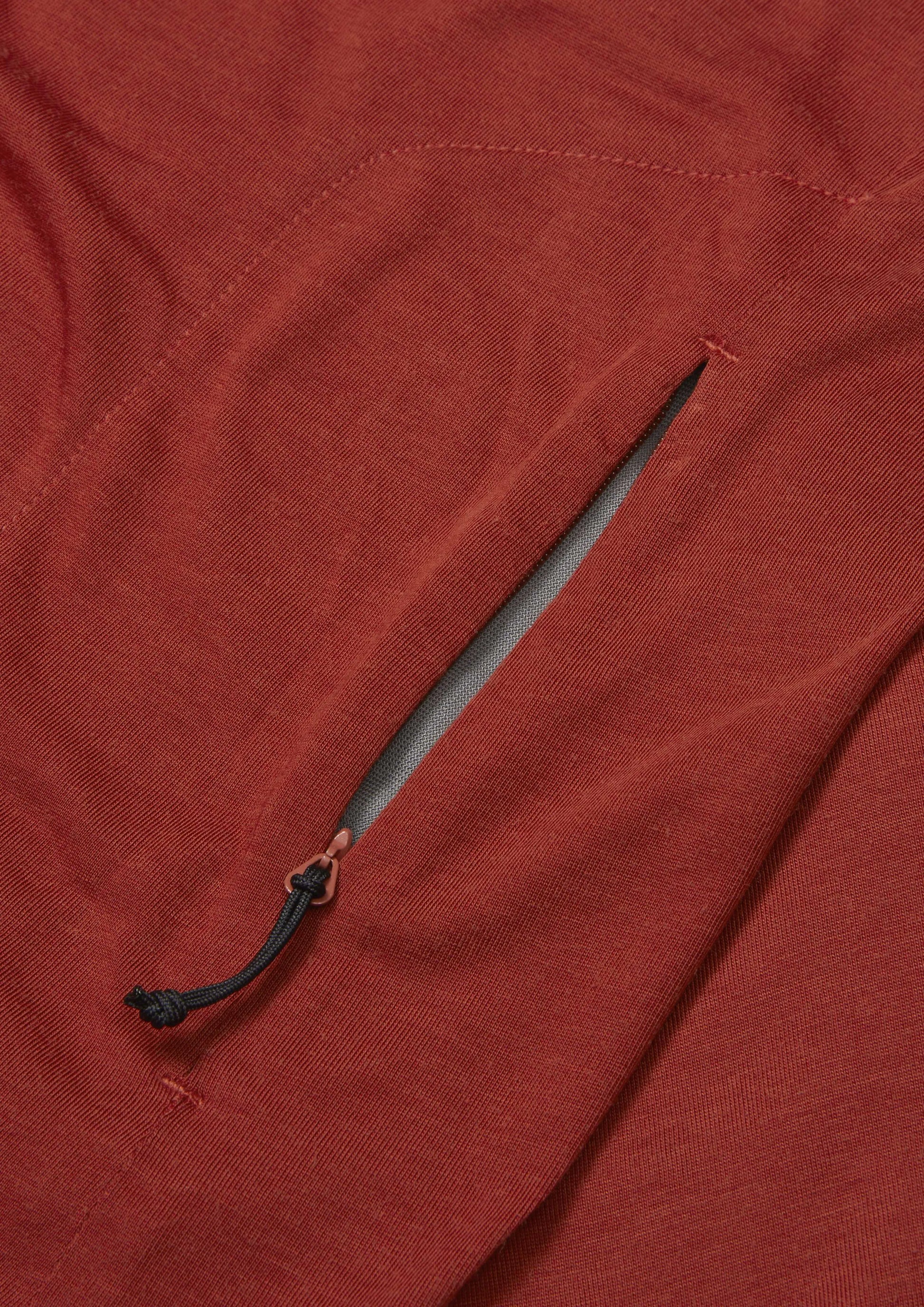 Rab Cinder Crimp LS Tee Tuscan Red / XXL