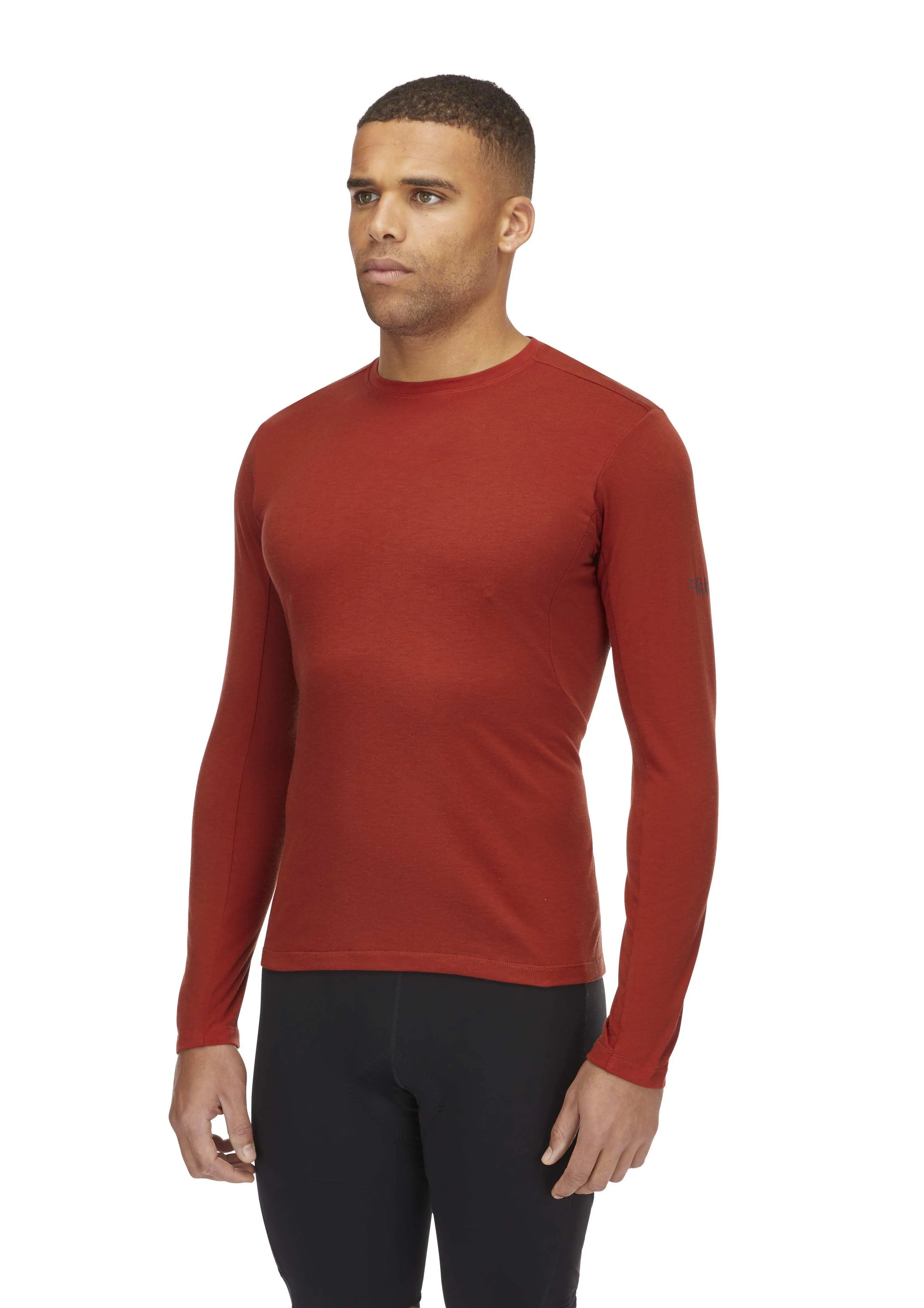 Rab Cinder Crimp LS Tee Tuscan Red / XXL