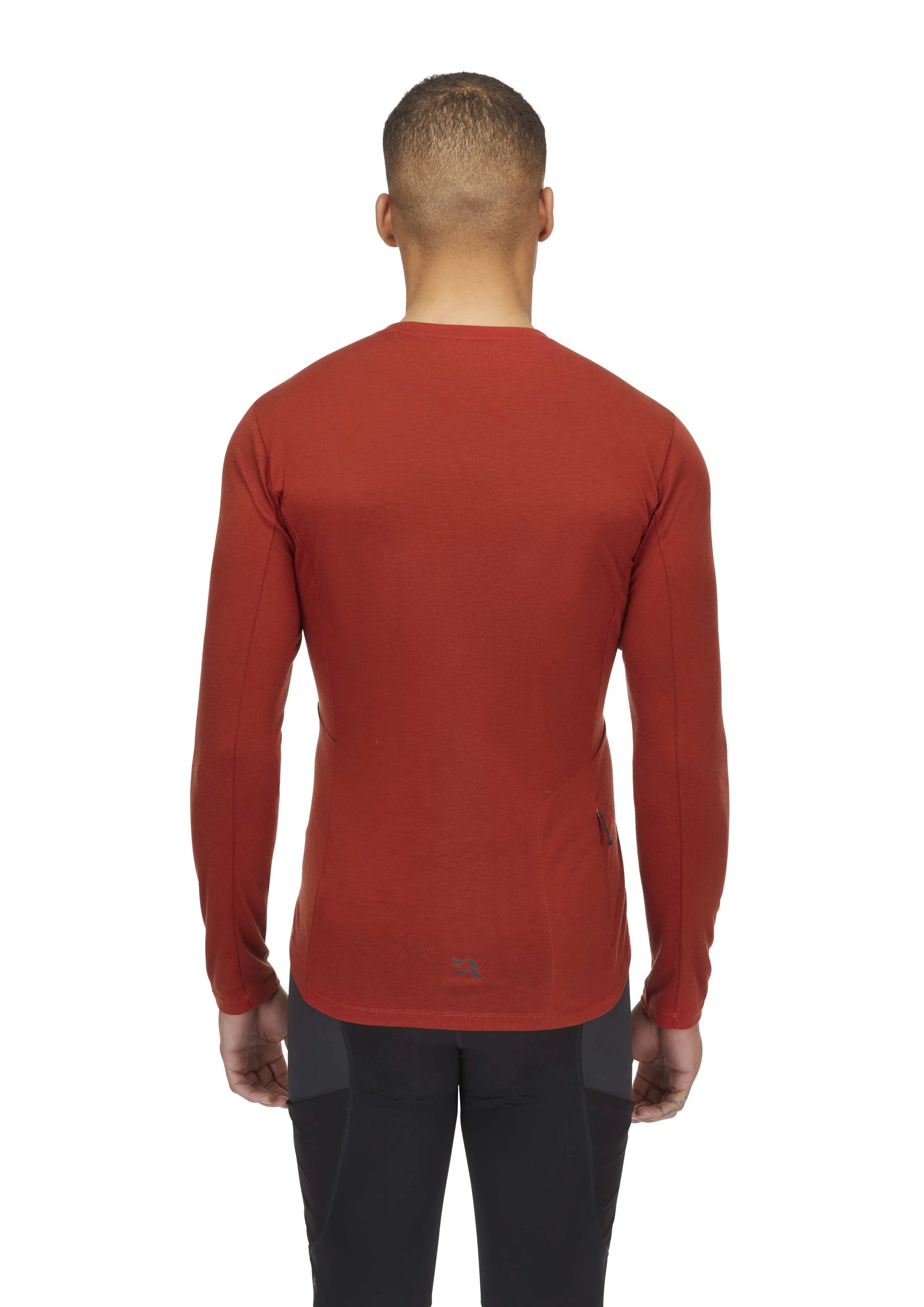 Rab Cinder Crimp LS Tee Tuscan Red / XXL