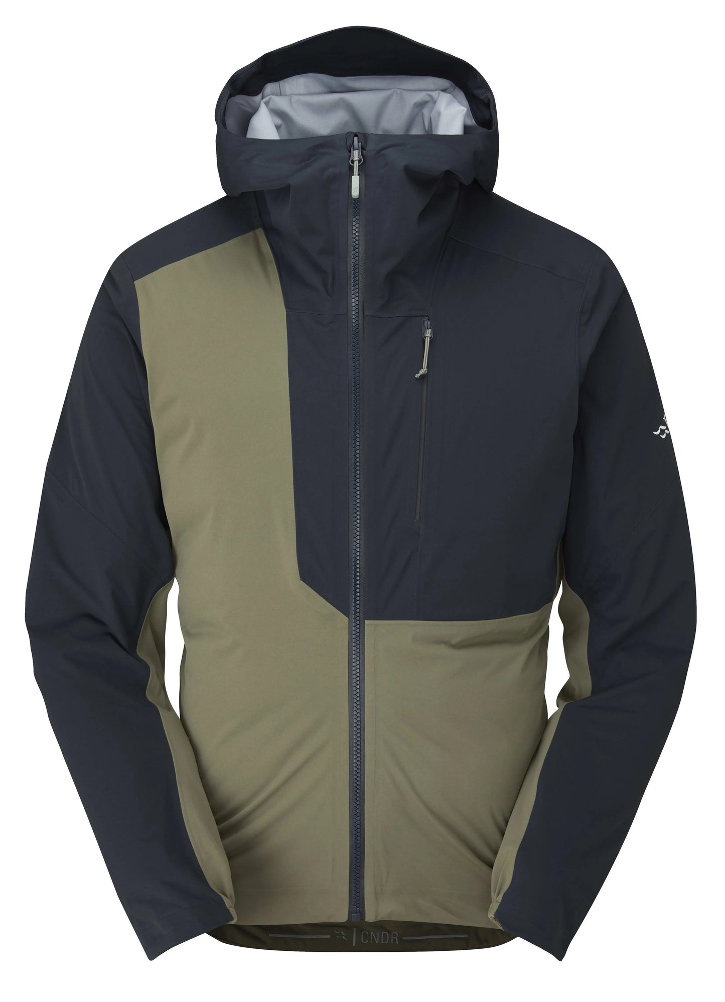 Rab Cinder Kinetic Jacket Light Khaki/Beluga / XL