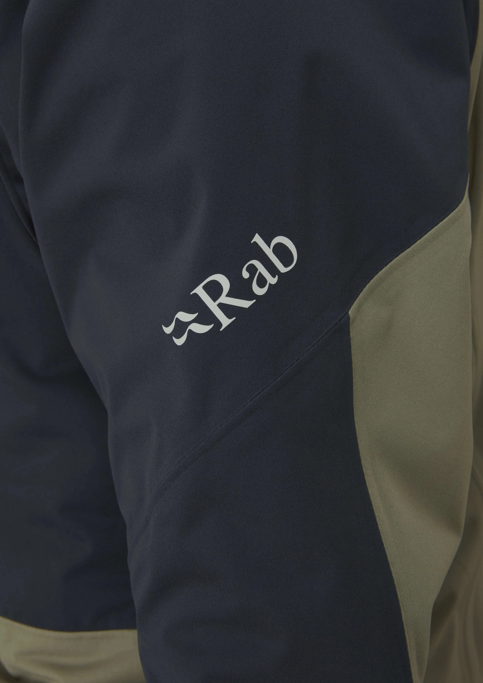 Rab Cinder Kinetic Jacket Light Khaki/Beluga / XL