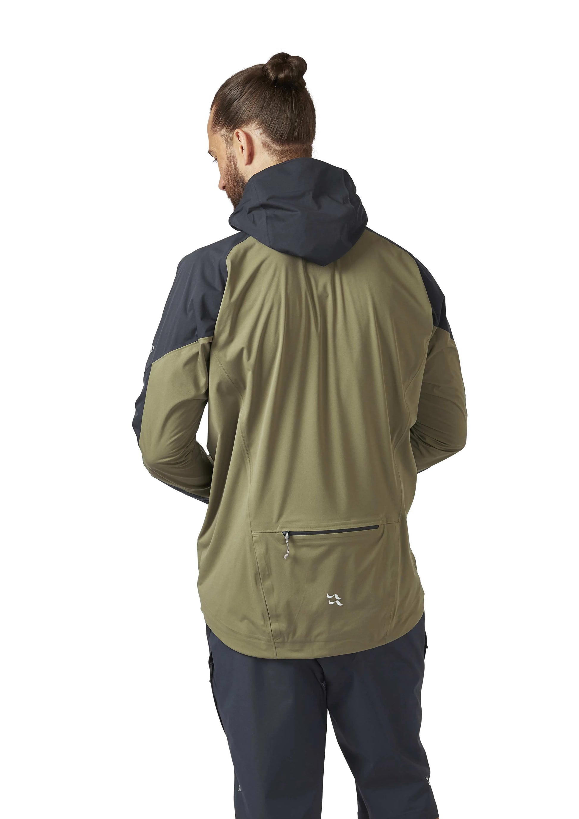 Rab Cinder Kinetic Jacket Light Khaki/Beluga / XL
