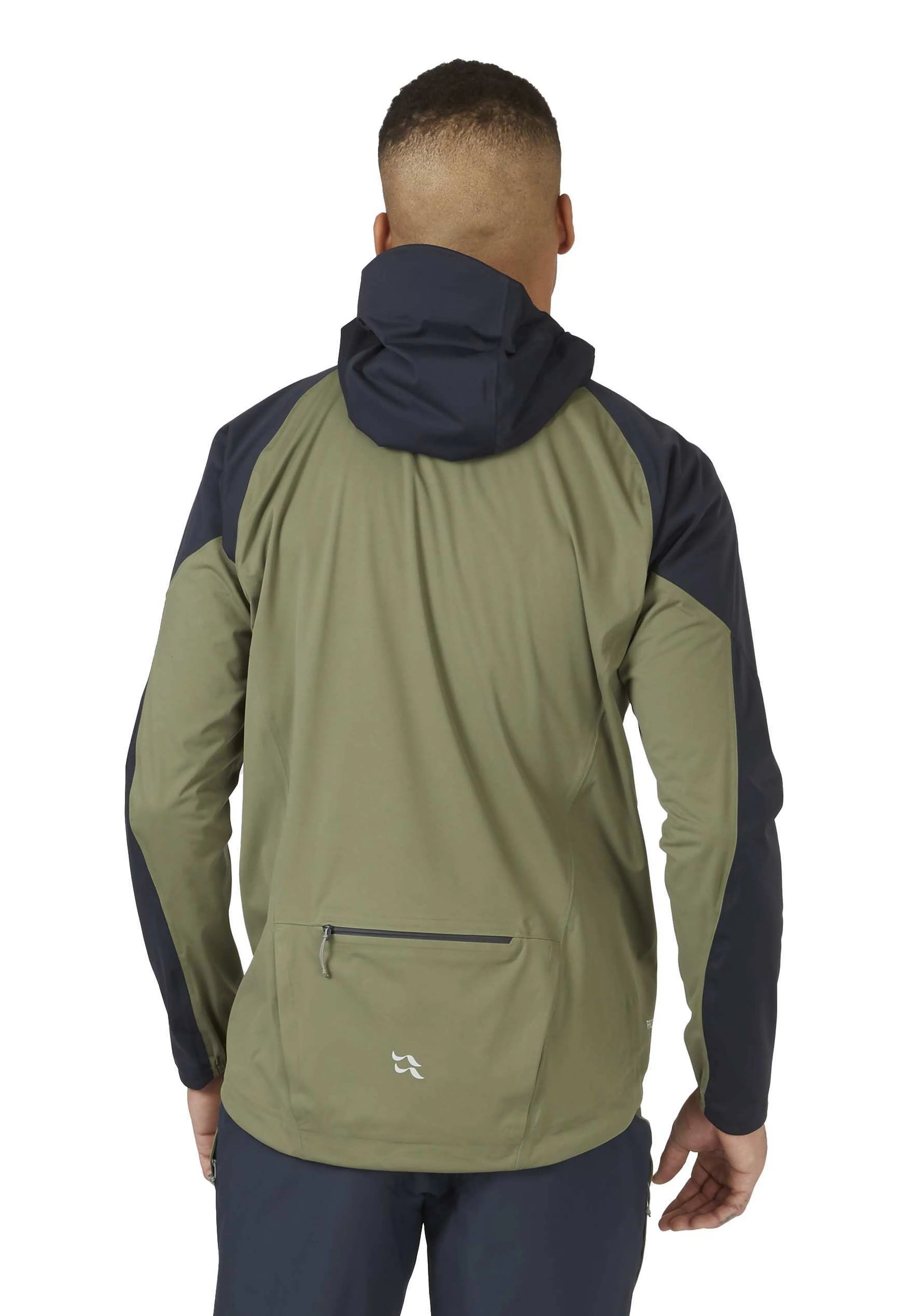 Rab Cinder Kinetic Jacket Light Khaki/Beluga / XL