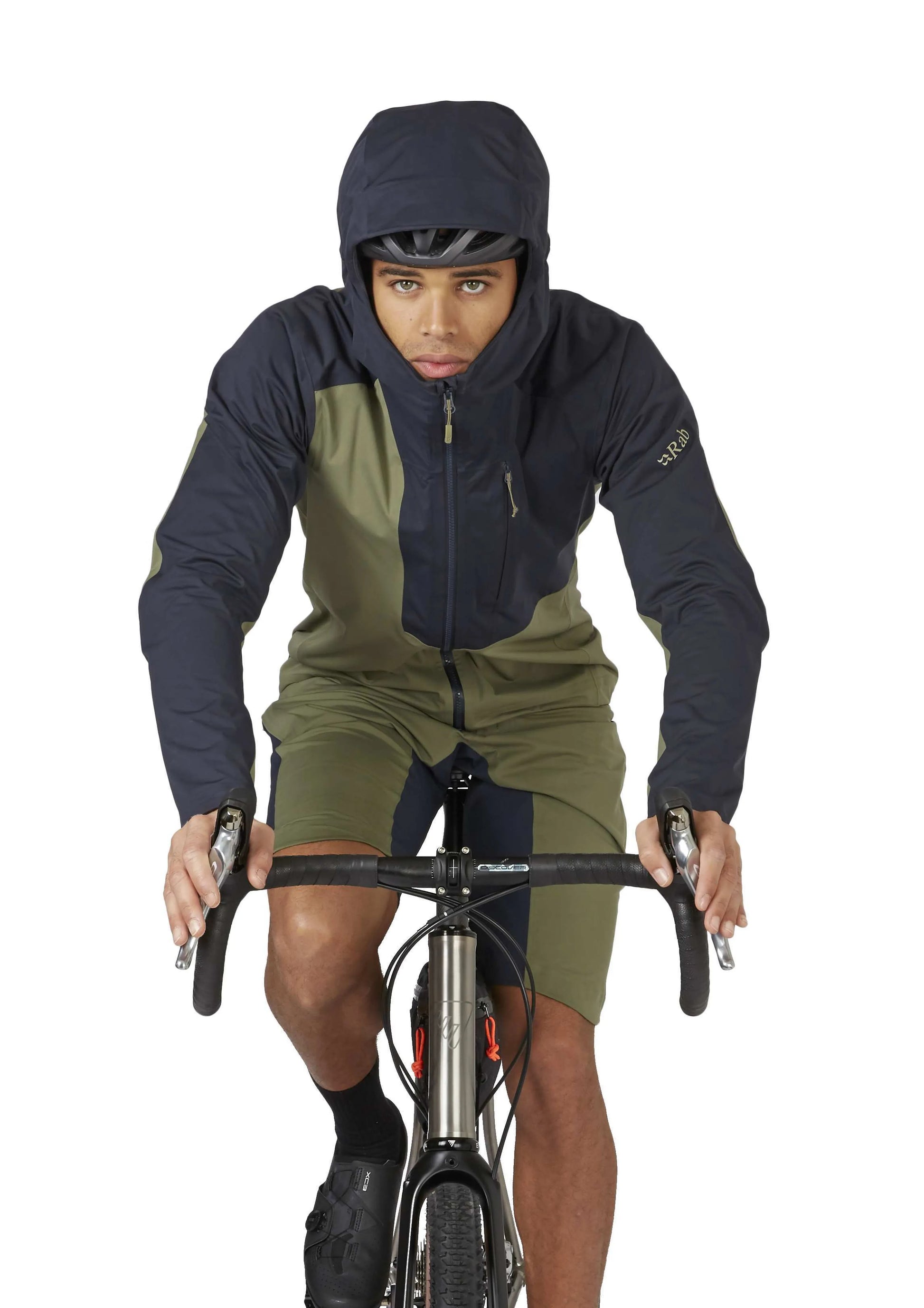 Rab Cinder Kinetic Jacket Light Khaki/Beluga / XL